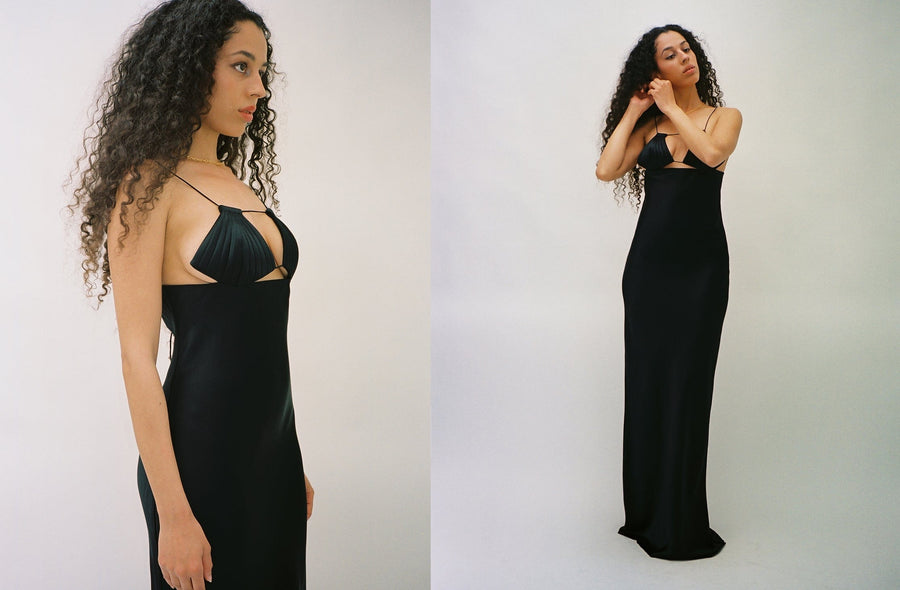 Maimoun Bevza Black Mermaid Dress