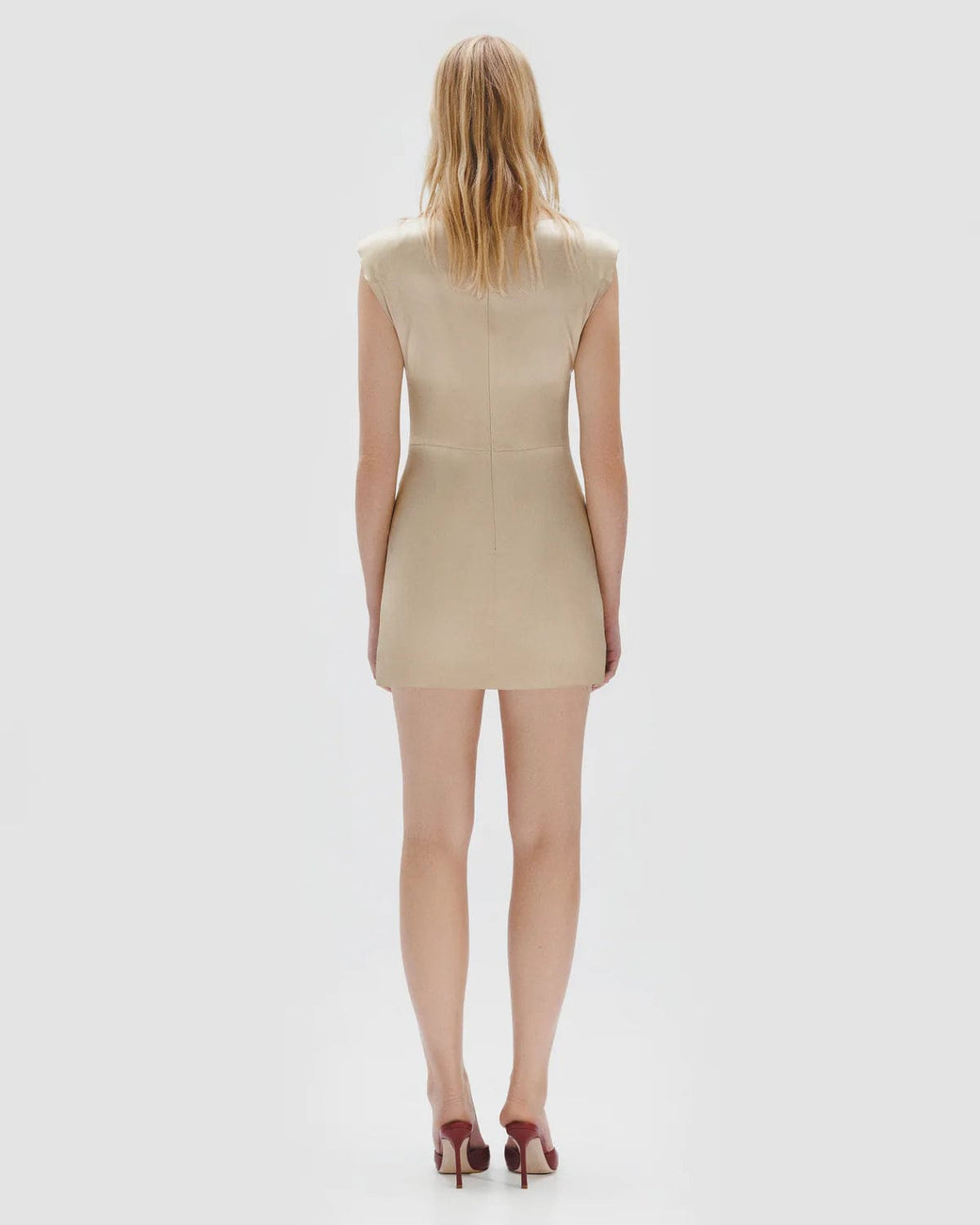 Gold Braid Mini Dress, Xs Gold Braid Mini Dress, Xs
