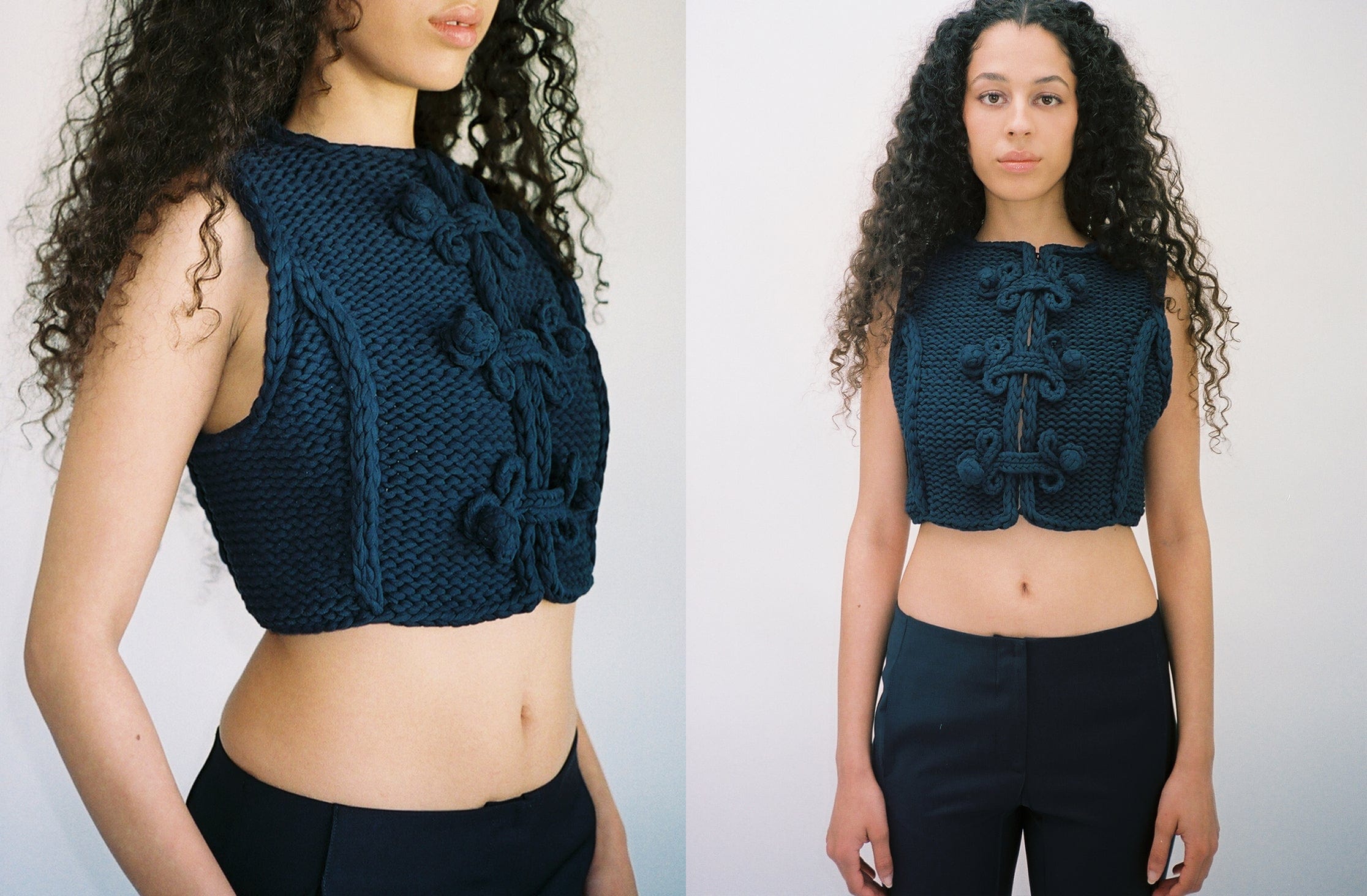 Maimoun Bevza Kozhukh Knit Vest
