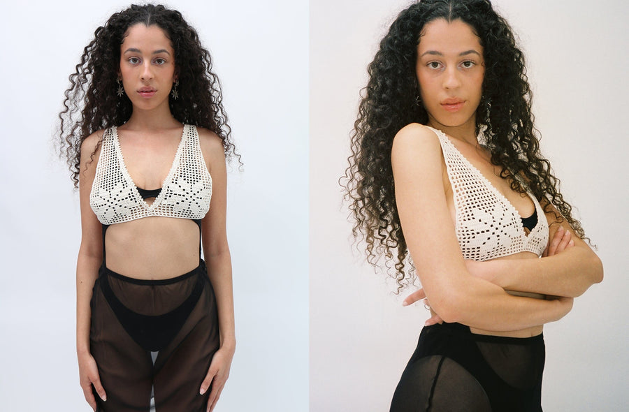 Maimoun Bevza Zirky Crochet Bralette