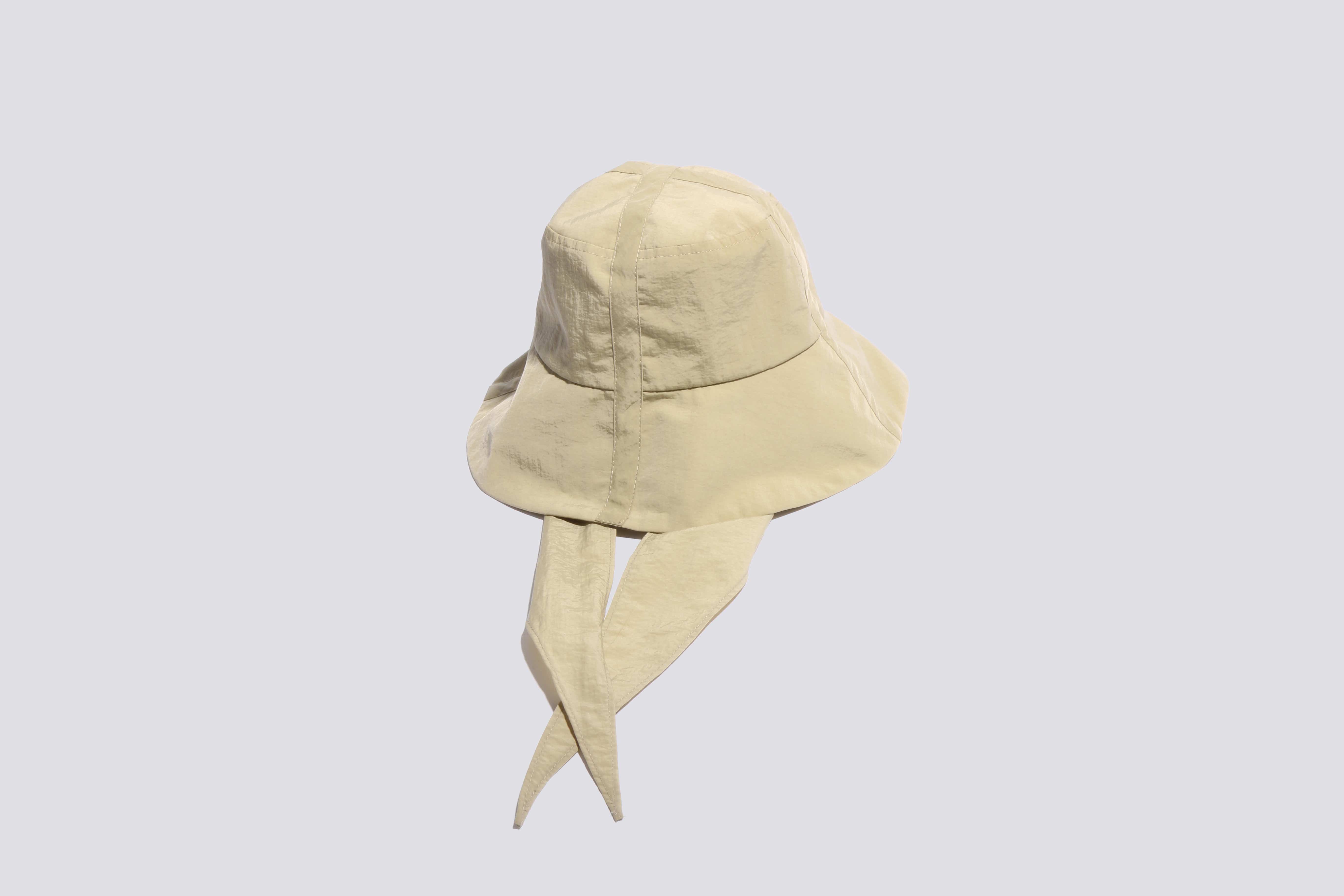 Maimoun Clyde Beige Swim Bucket Hat