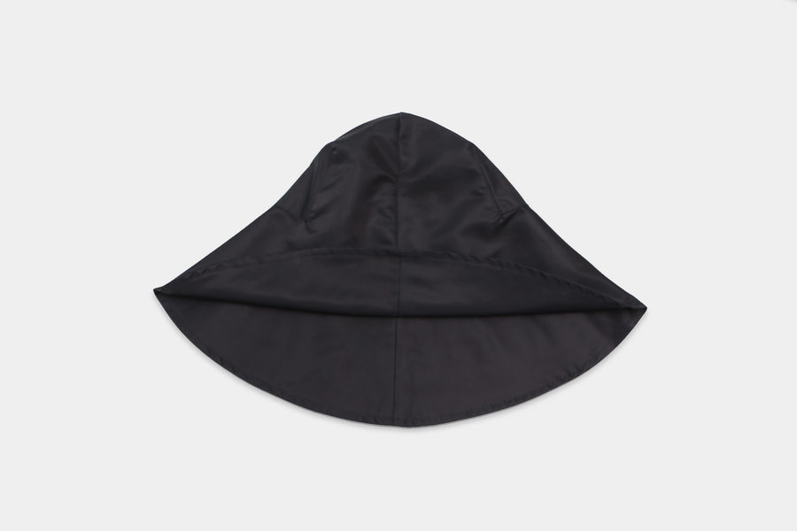 Maimoun Clyde Black Flight Satin Iona Hat