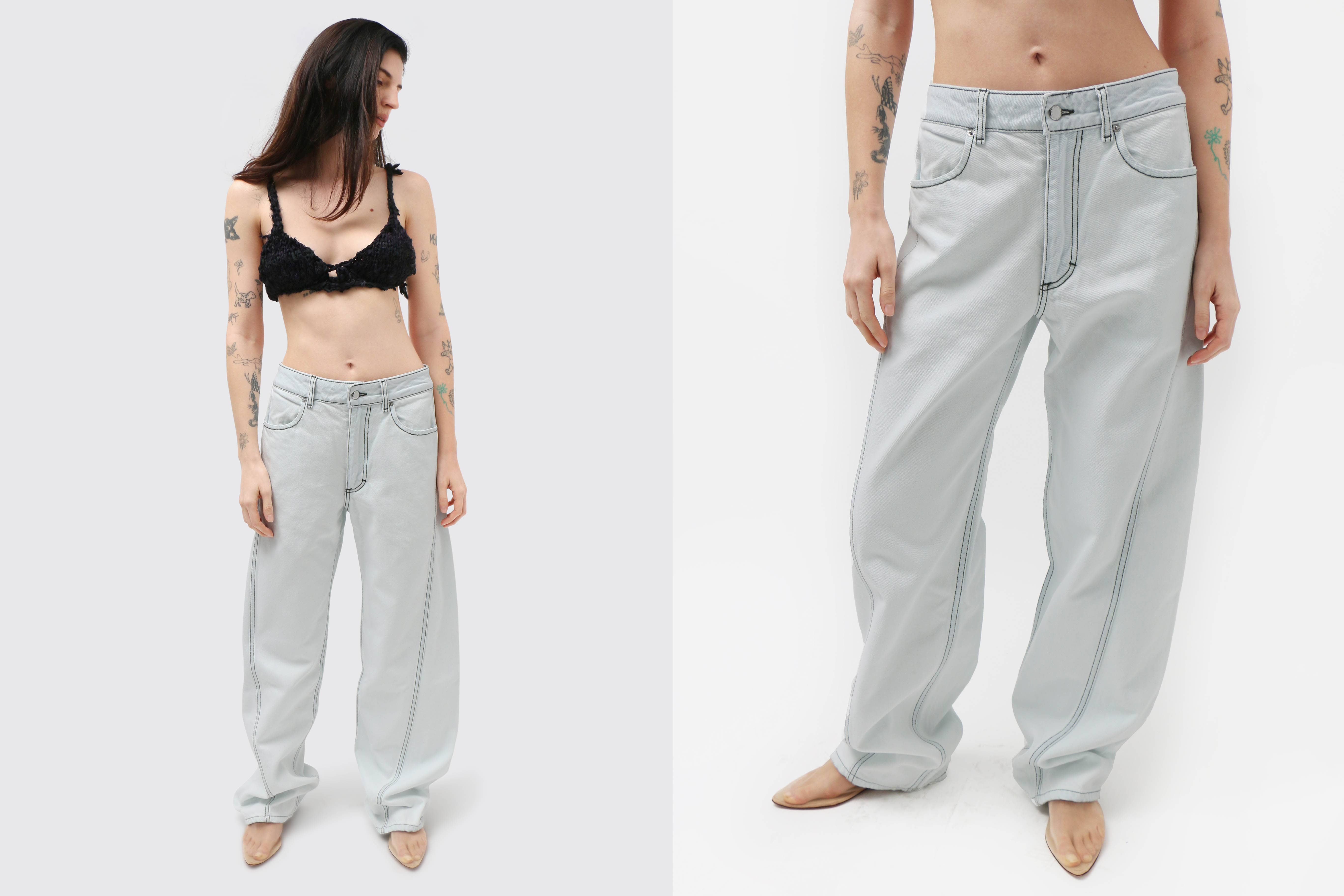 Eckhaus Latta ~ Chalk Bend Jeans | MAIMOUN