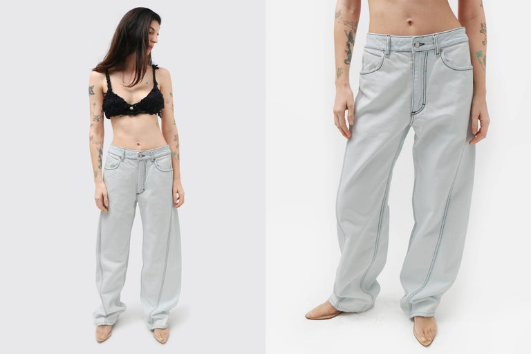 Eckhaus Latta ~ Chalk Bend Jeans | MAIMOUN