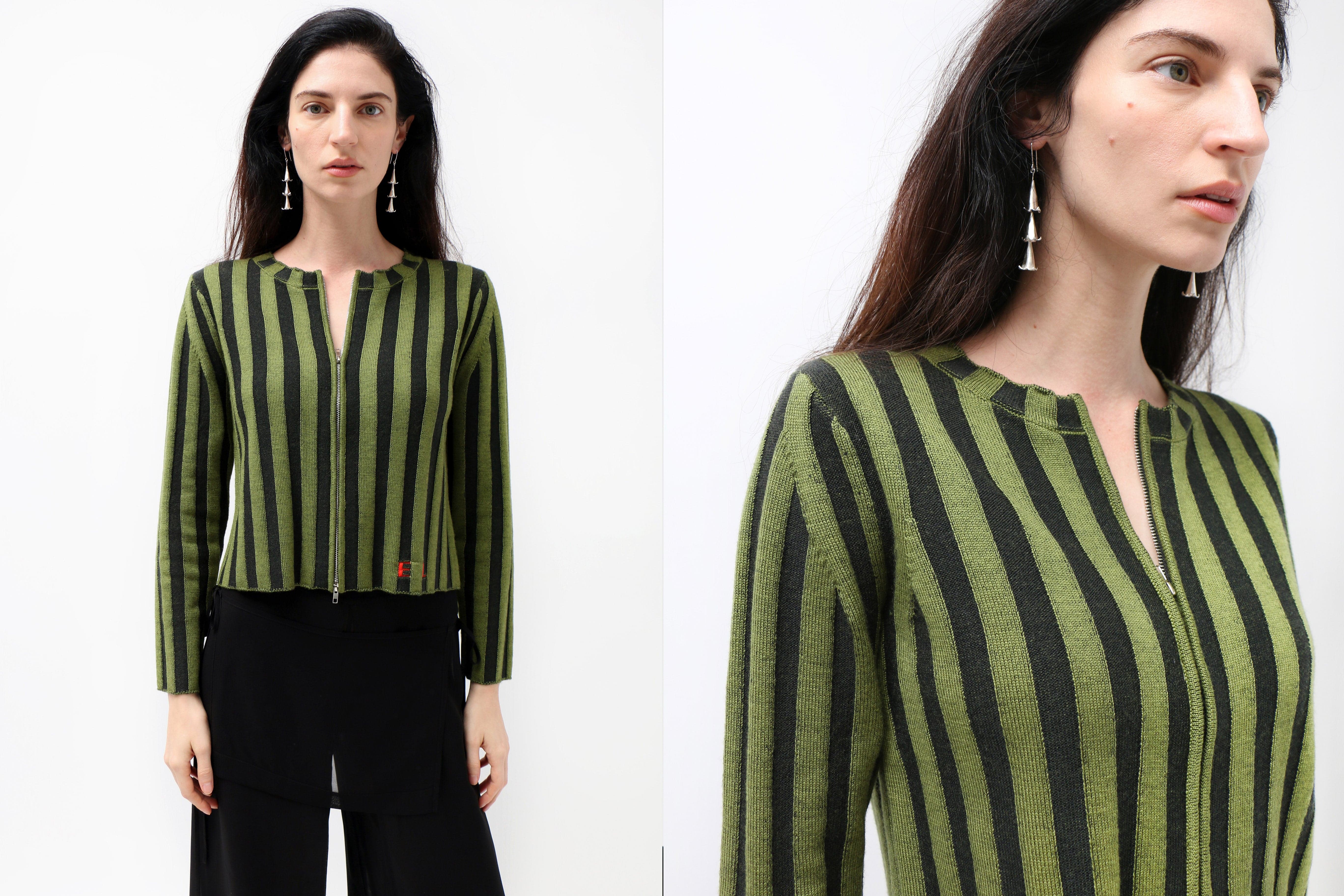 Maimoun Eckhaus Latta Blue Ridge Keyboard Cardigan