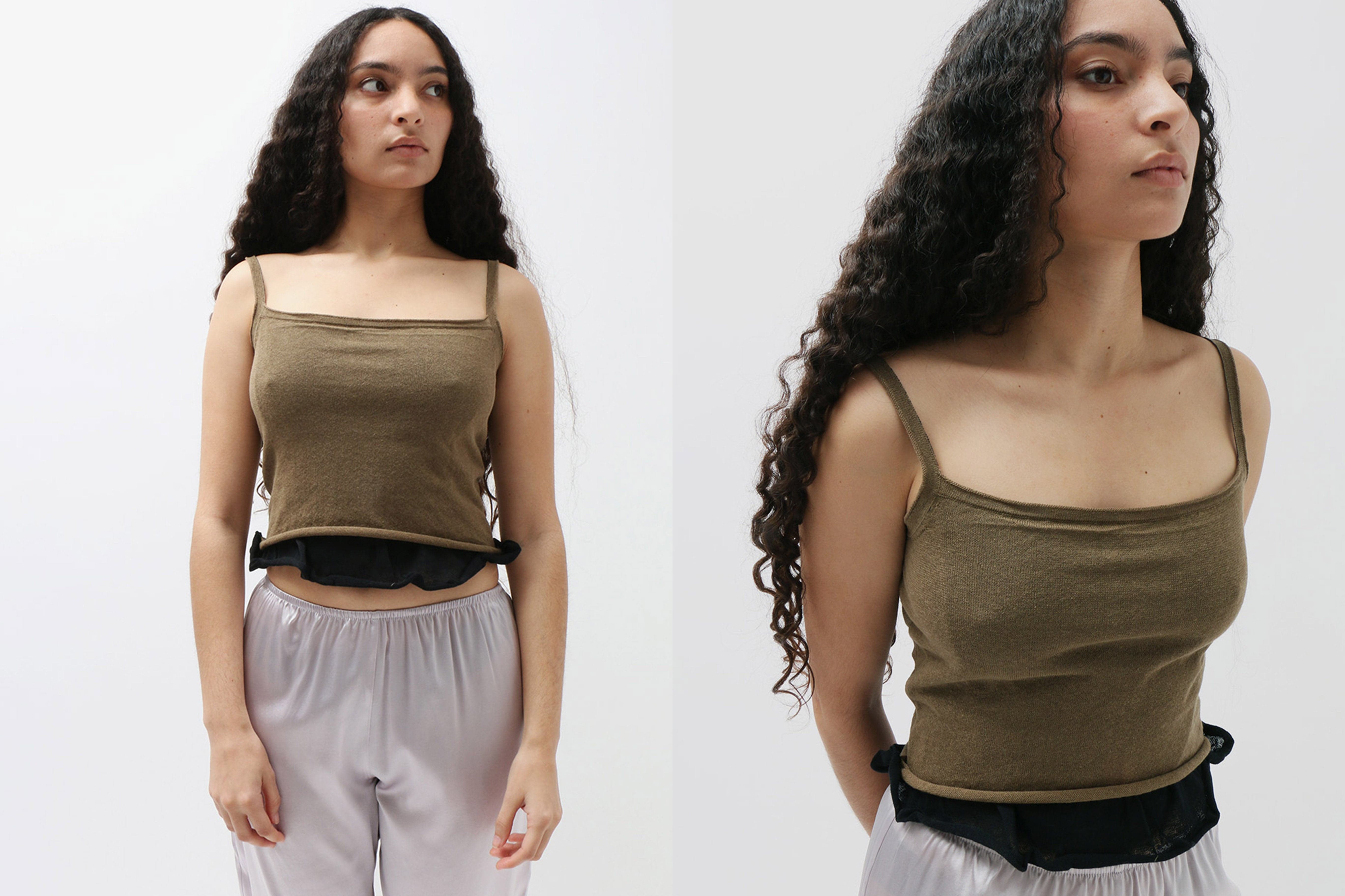 Maimoun Eckhaus Latta Branch Veil Tank