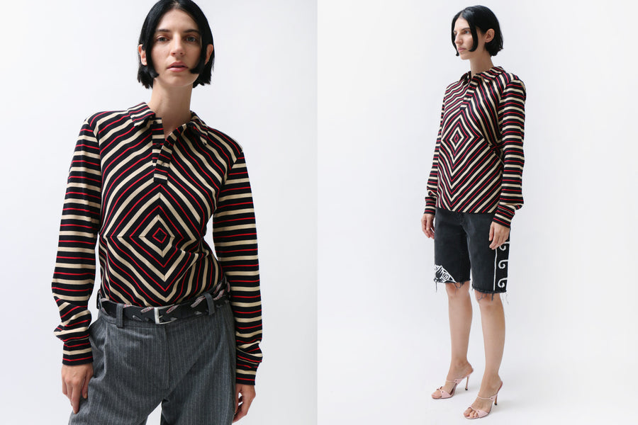 Maimoun Eckhaus Latta Bull's Eye Polo