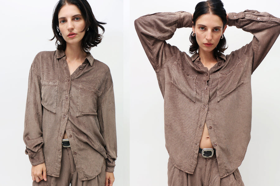 Maimoun Eckhaus Latta Reishi Ridge Shirt