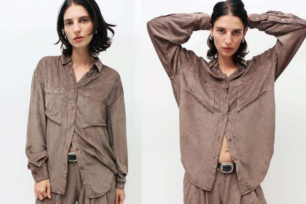 Eckhaus Latta シャツ ECKHAUS LATTA(エコーズラッタ) / 半袖シャツ/XS/ポリエステル