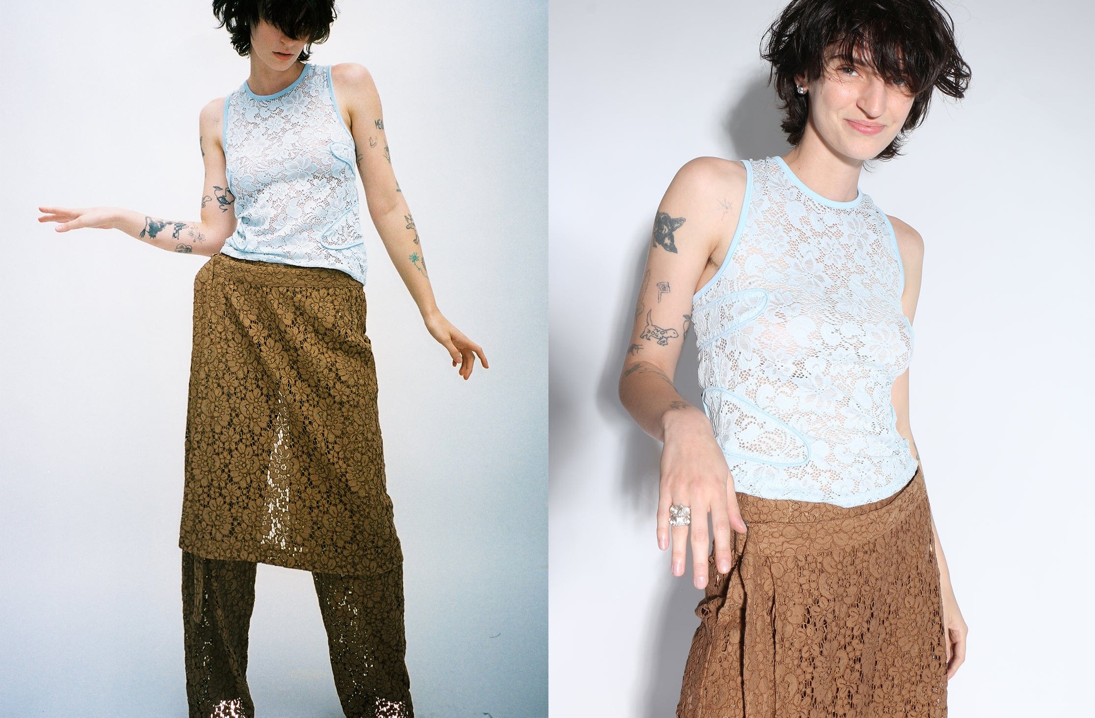 Eckhaus Latta ~ Robins Egg Seraph Tank | MAIMOUN