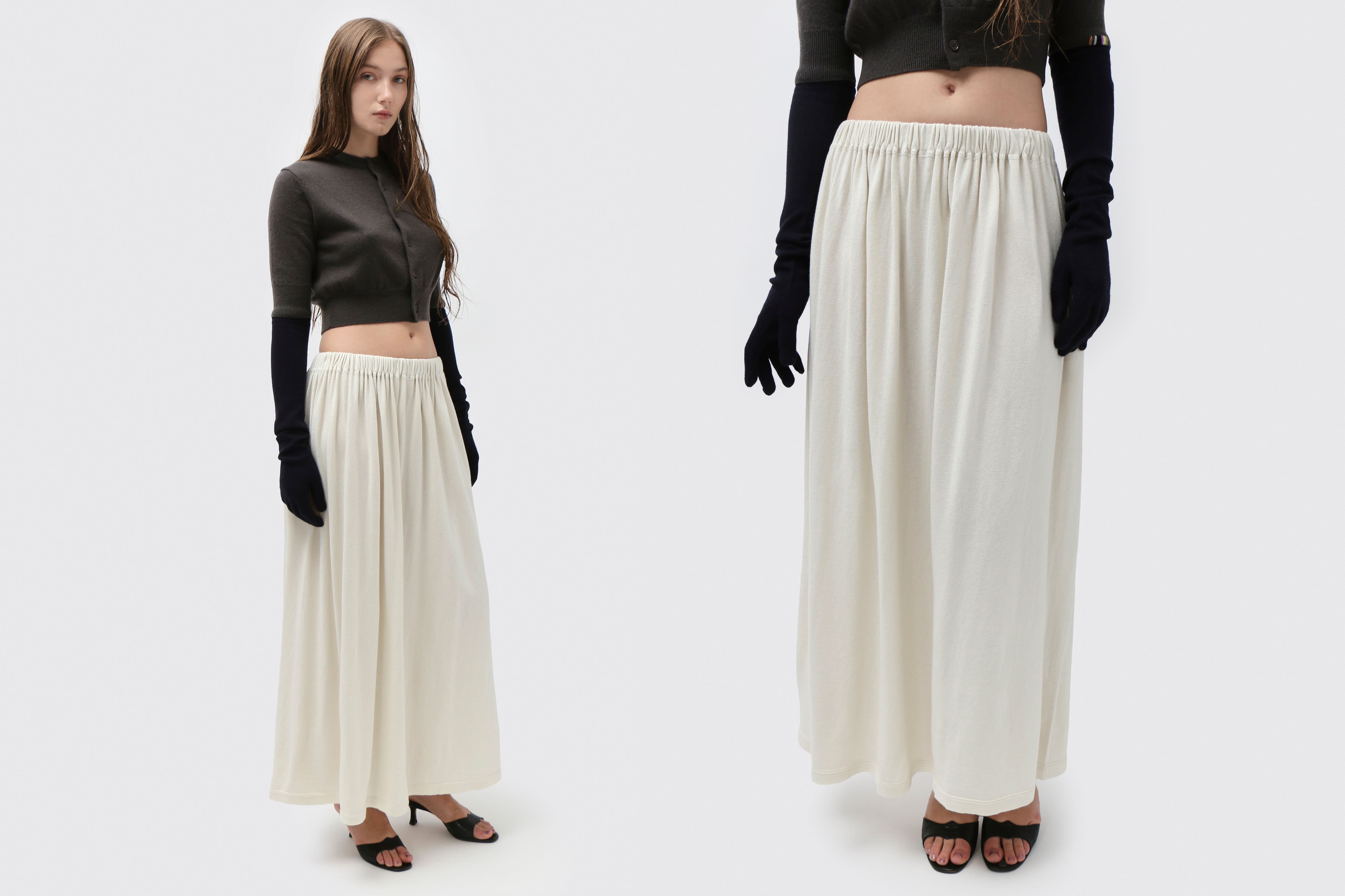 Maimoun Extreme Cashmere Bone n°403 Mary Short Skirt