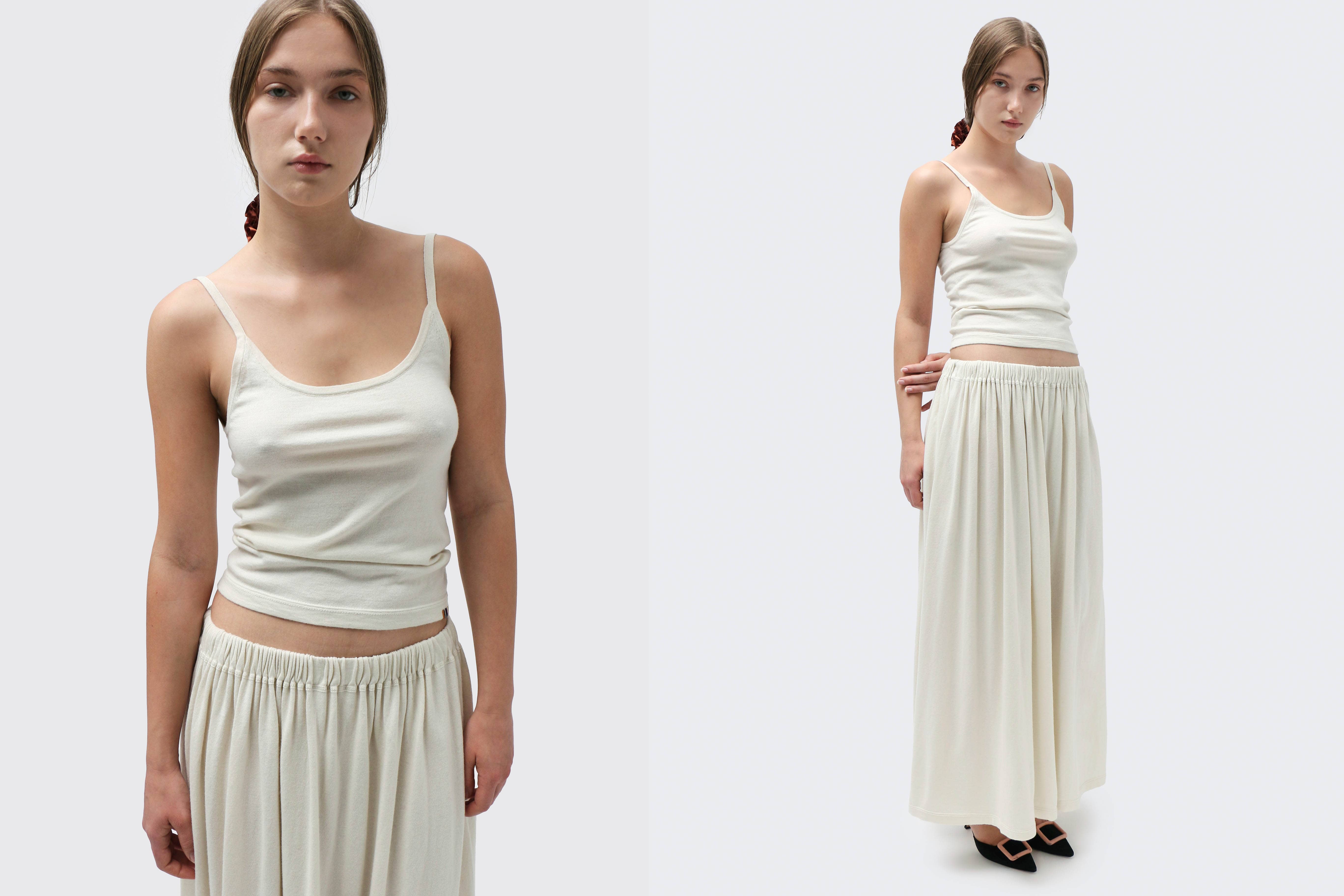 Maimoun Extreme Cashmere Bone N°471 Britney Tank