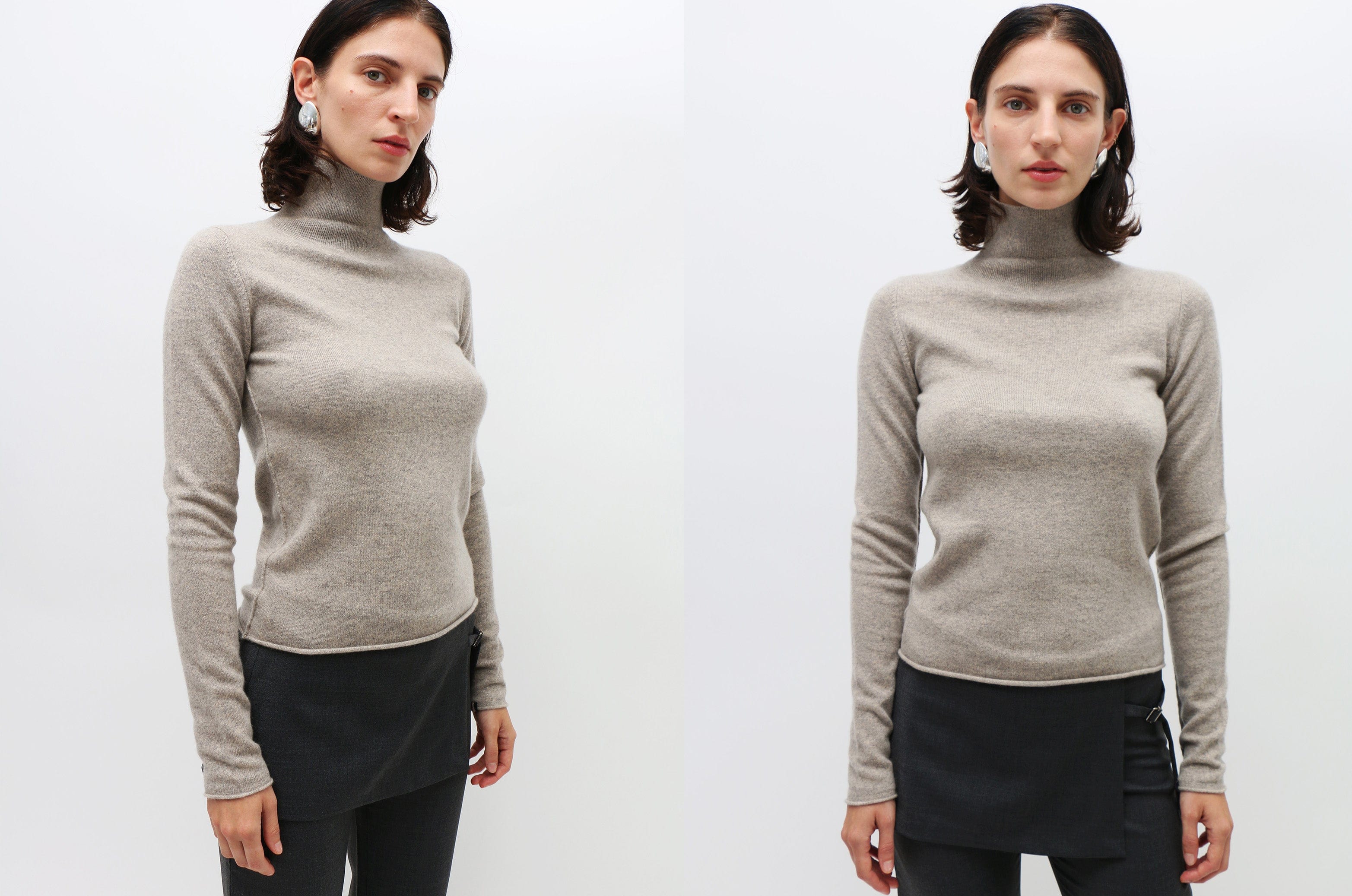 Maimoun Extreme Cashmere Moss N°380 Audrey Turtleneck