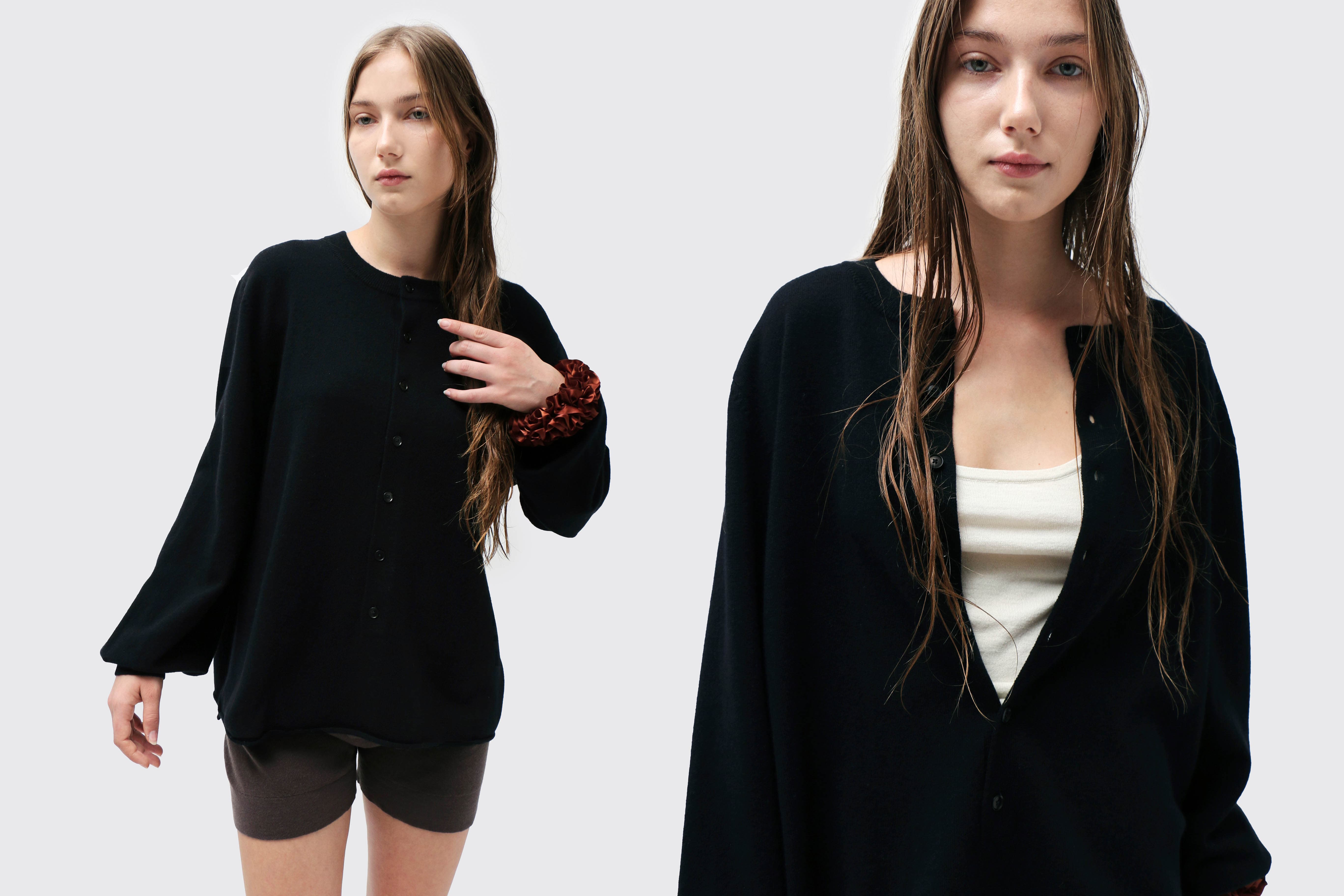 Maimoun Extreme Cashmere Raven n°280 Bi Sweater