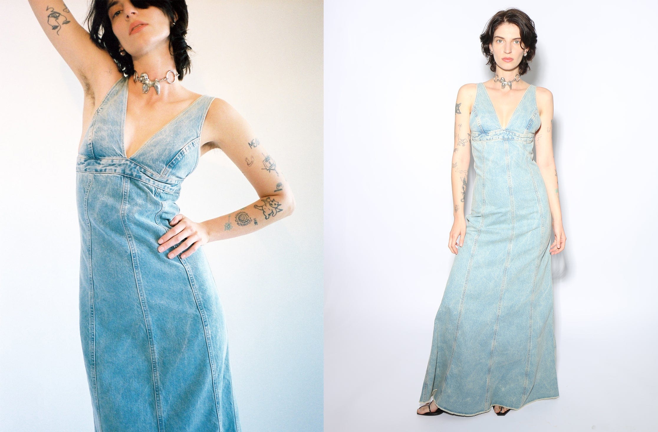 Haikcure - Bleach Blue Dolly Dress | MAIMOUN