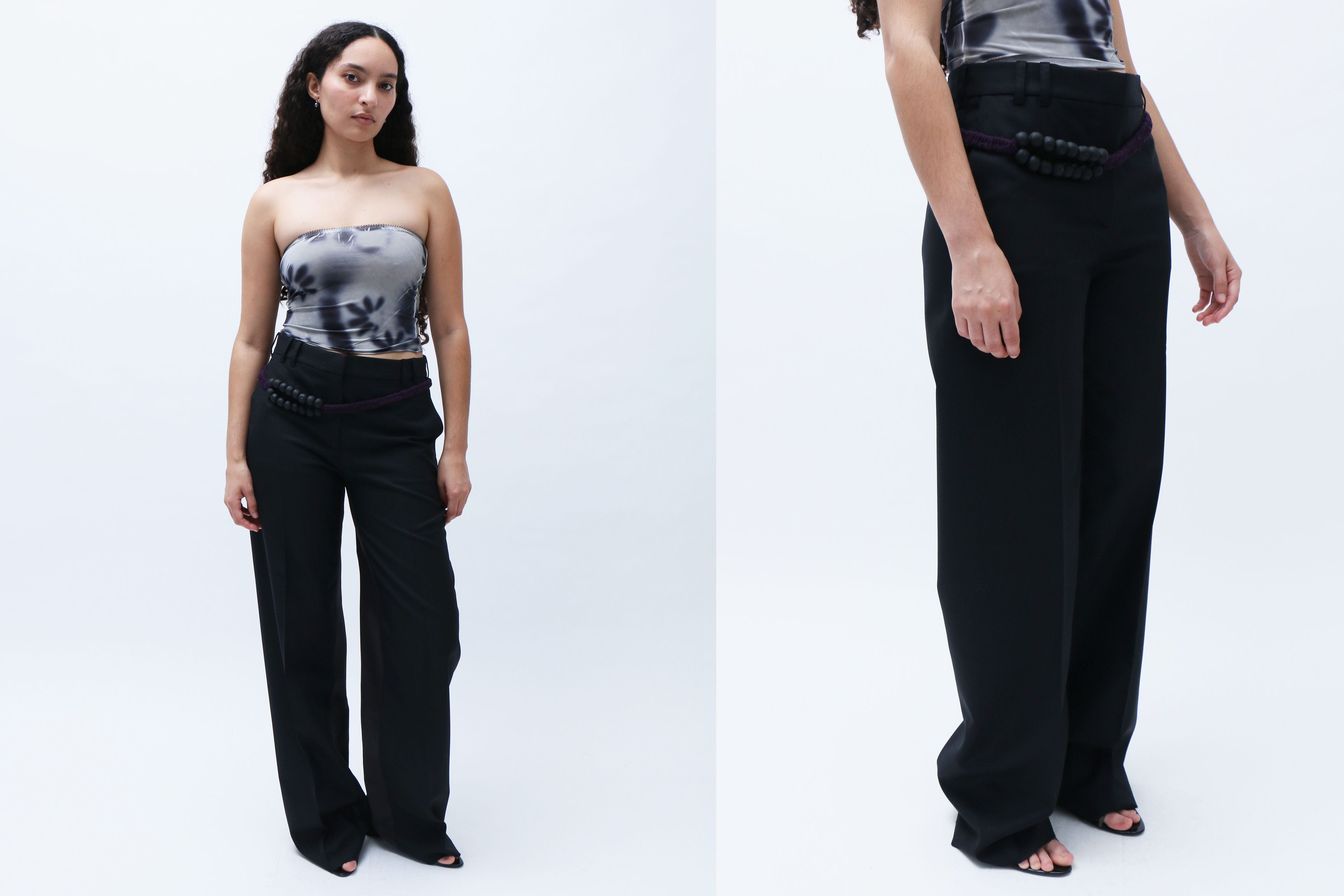 Maimoun Ioannes Inverted Tuxedo Trousers