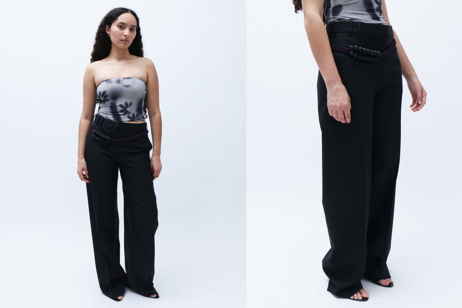 Maimoun Ioannes Inverted Tuxedo Trousers