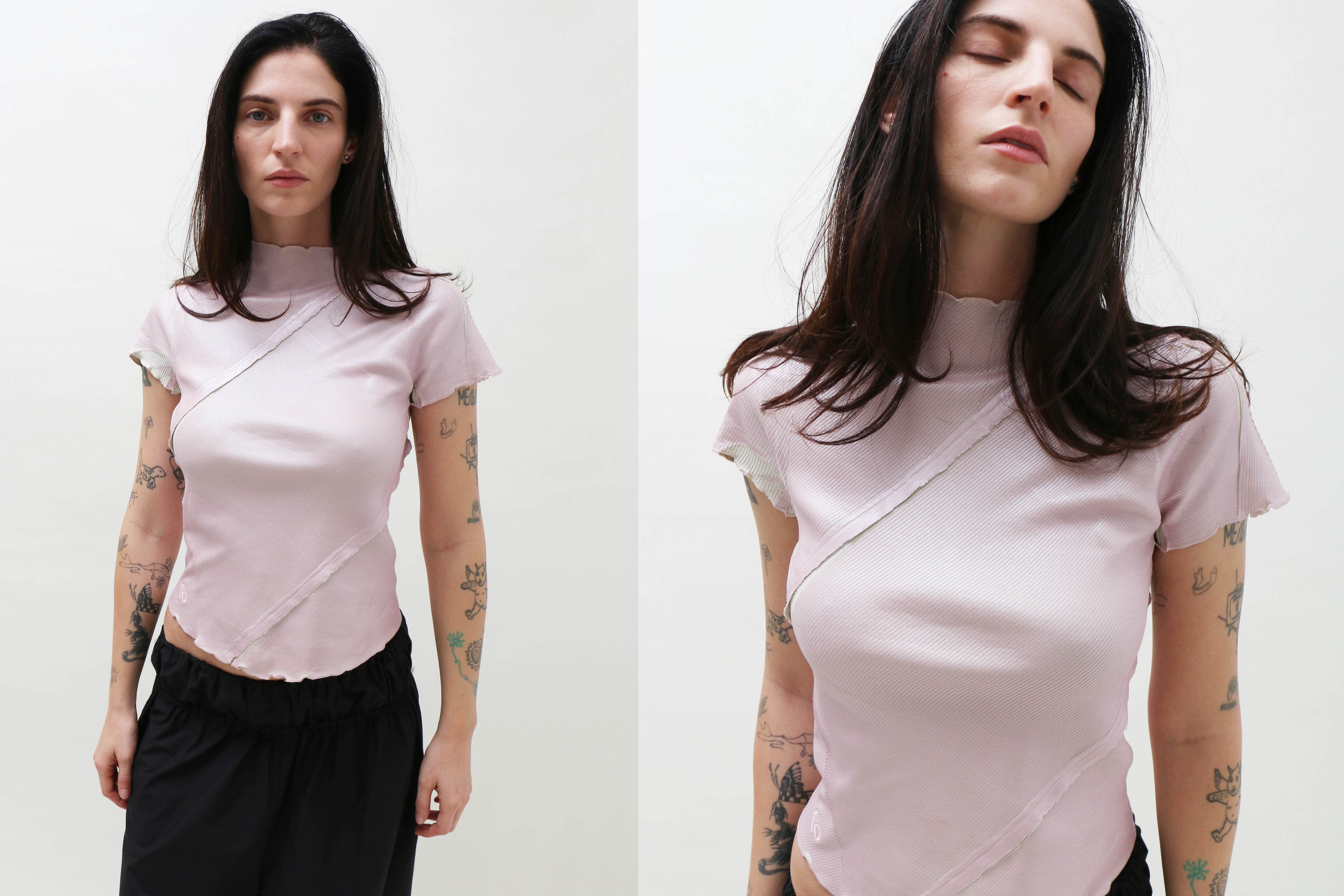Maimoun Ioannes Rose Quartz Baby Top