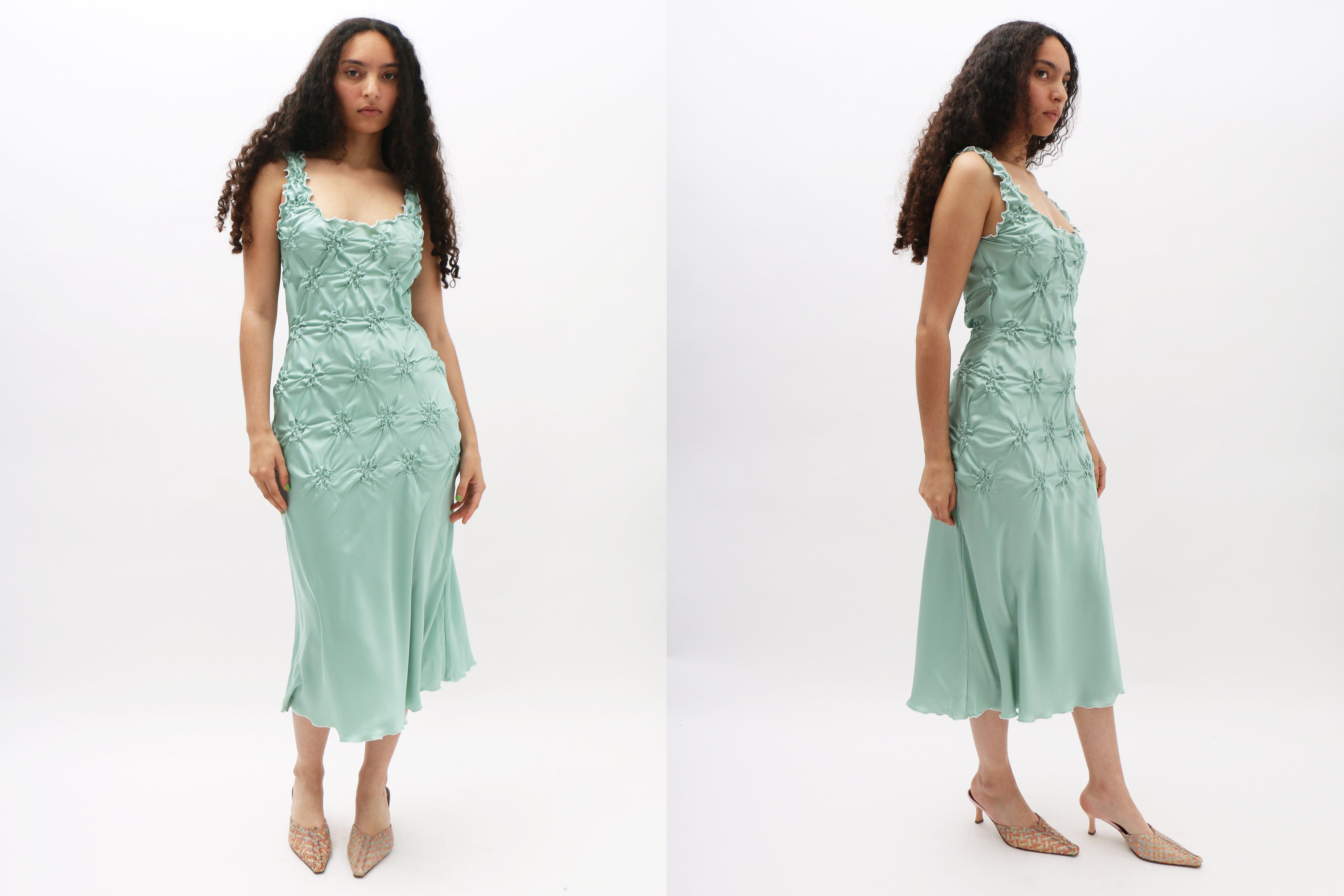 Maimoun J.Kim Aqua Markiza Dress