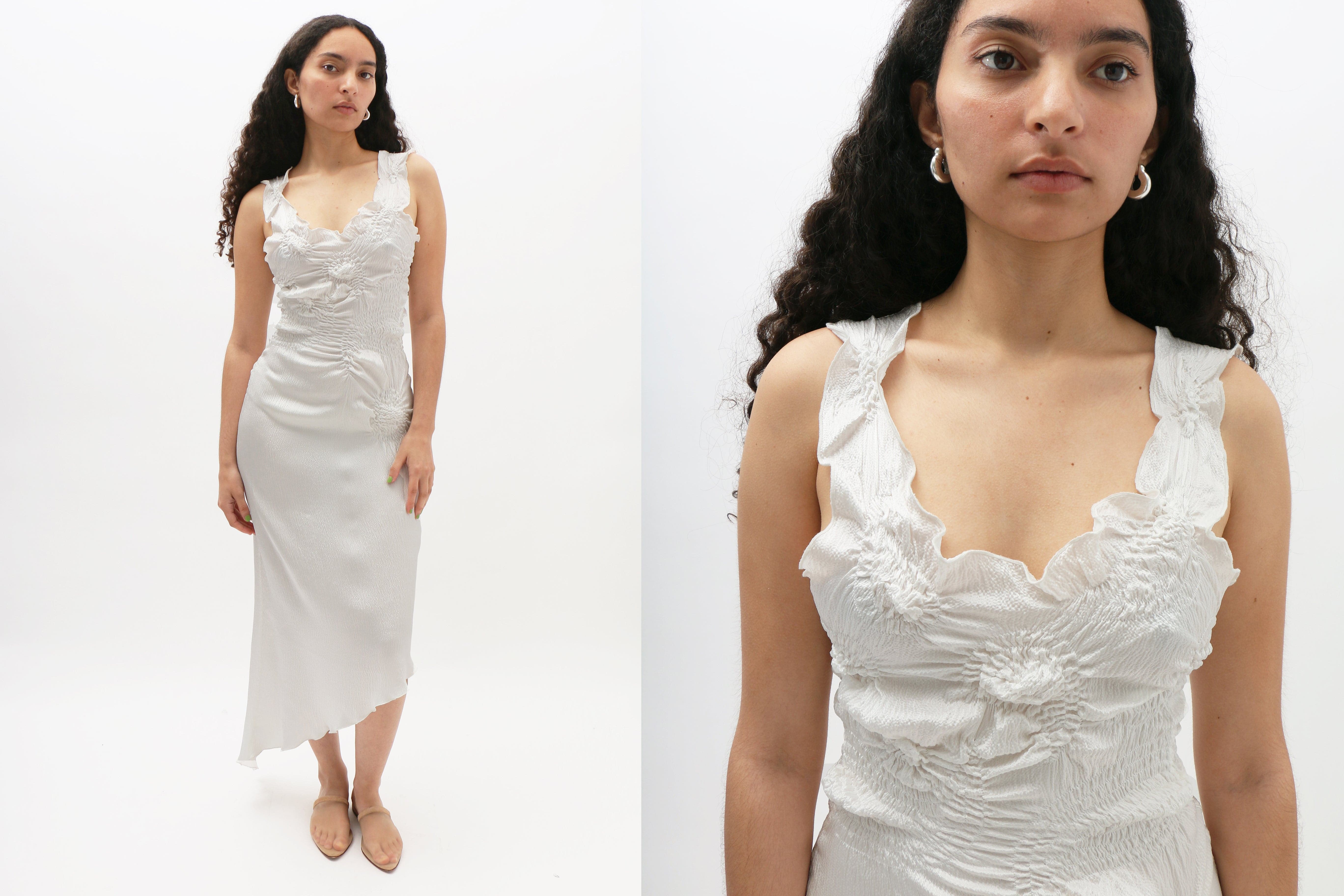 Maimoun J.Kim White Paisley Markiza Dress