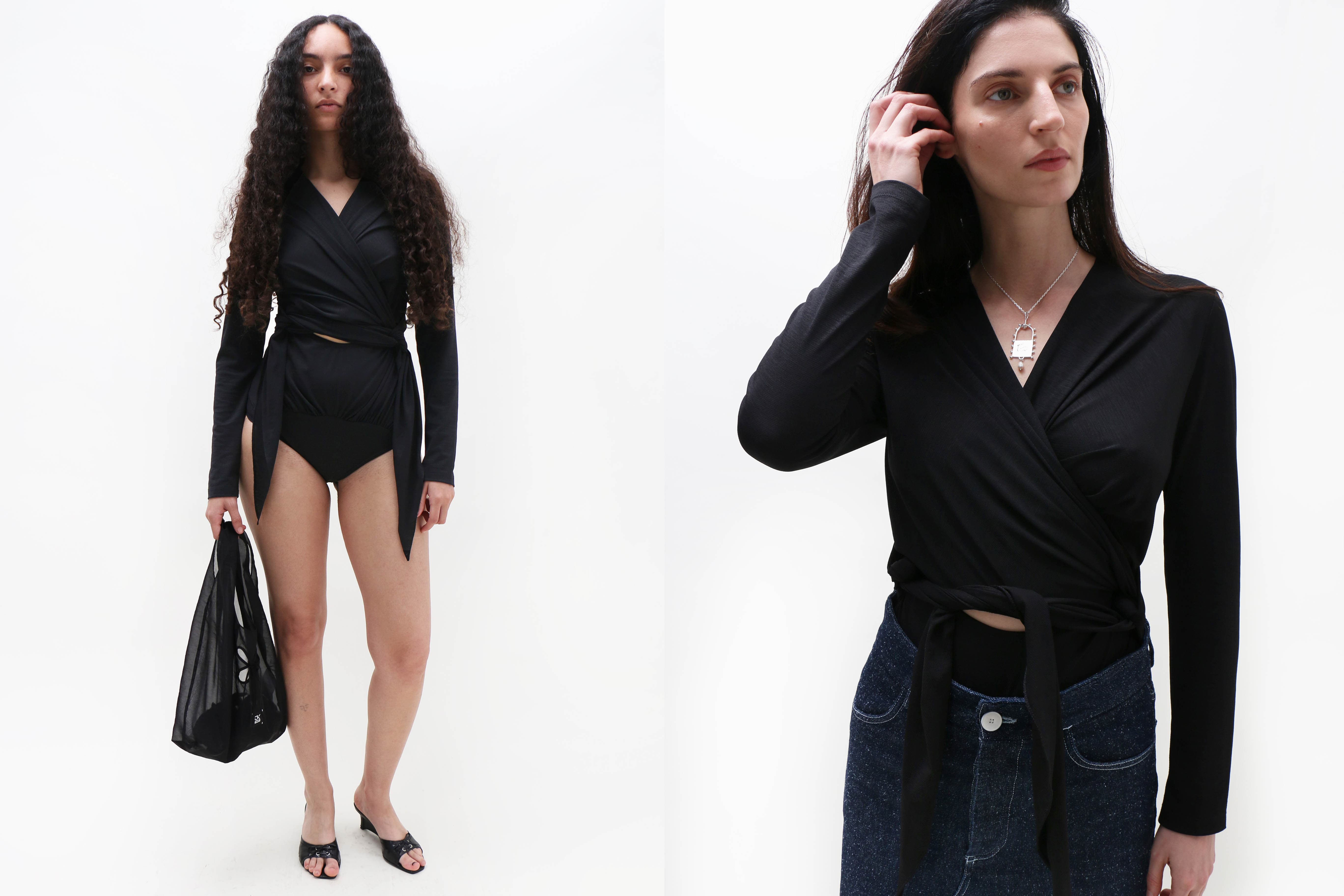 Maimoun J.Kim Wrap Sling Bodysuit