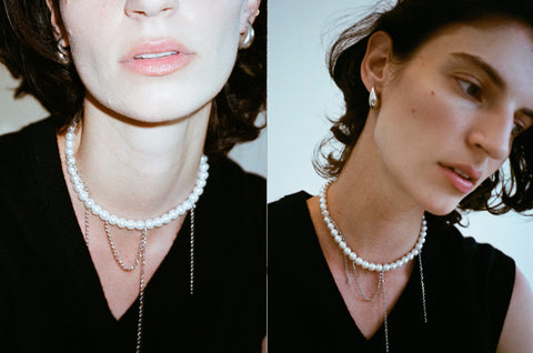 【JUSTINE CLENQUET】DIANA NECKLACE Justine Clenquet ~ Diana Necklace | MAIMOUN