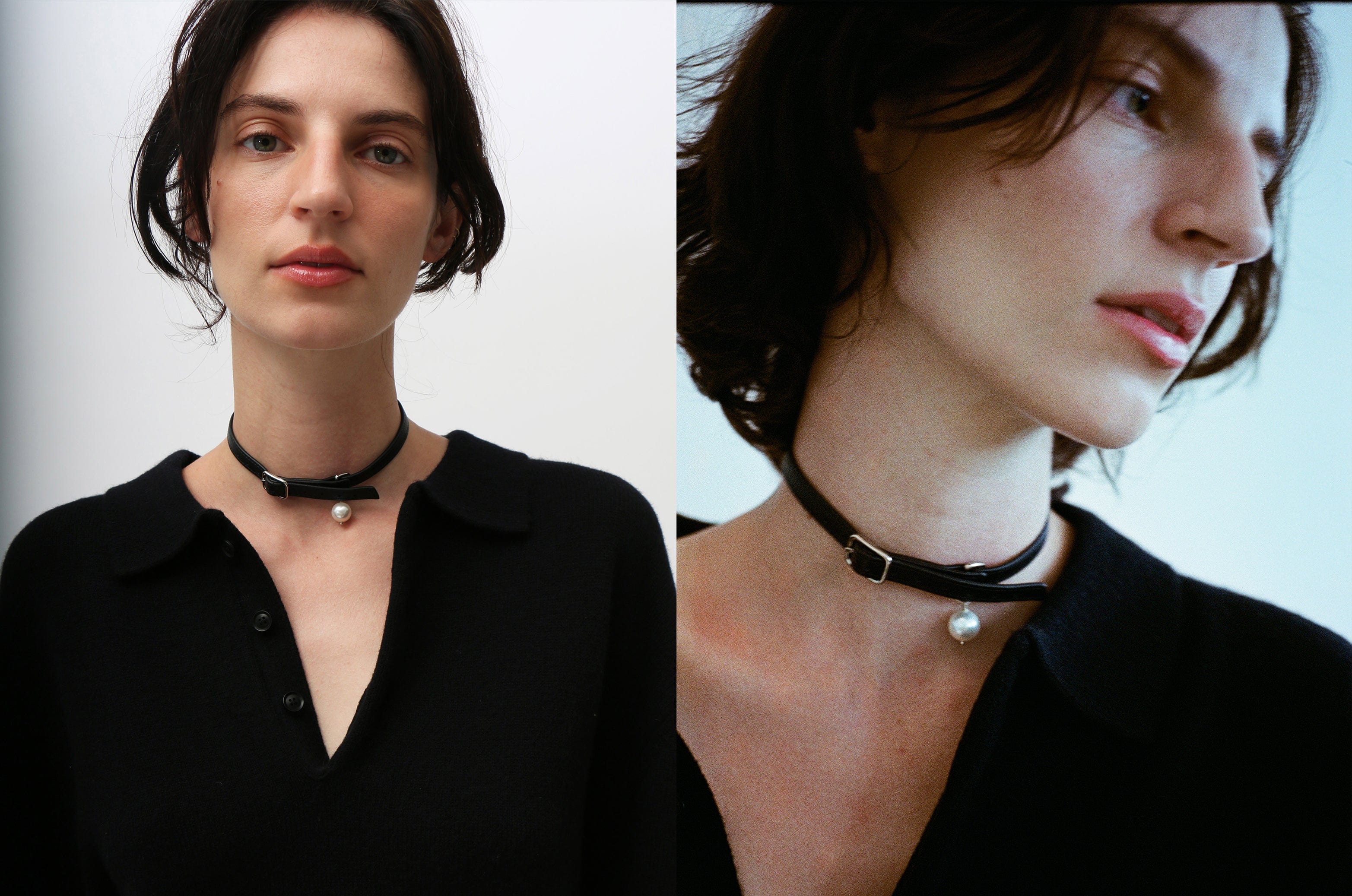 Maimoun Justine Clenquet Pearl Choker