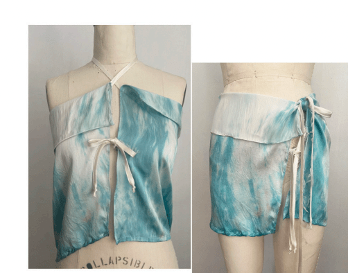 Maimoun Kahle Convertible Wrap Skirt