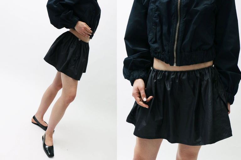 Lucille Thièvre ~ Sporty Mini Skirt | MAIMOUN