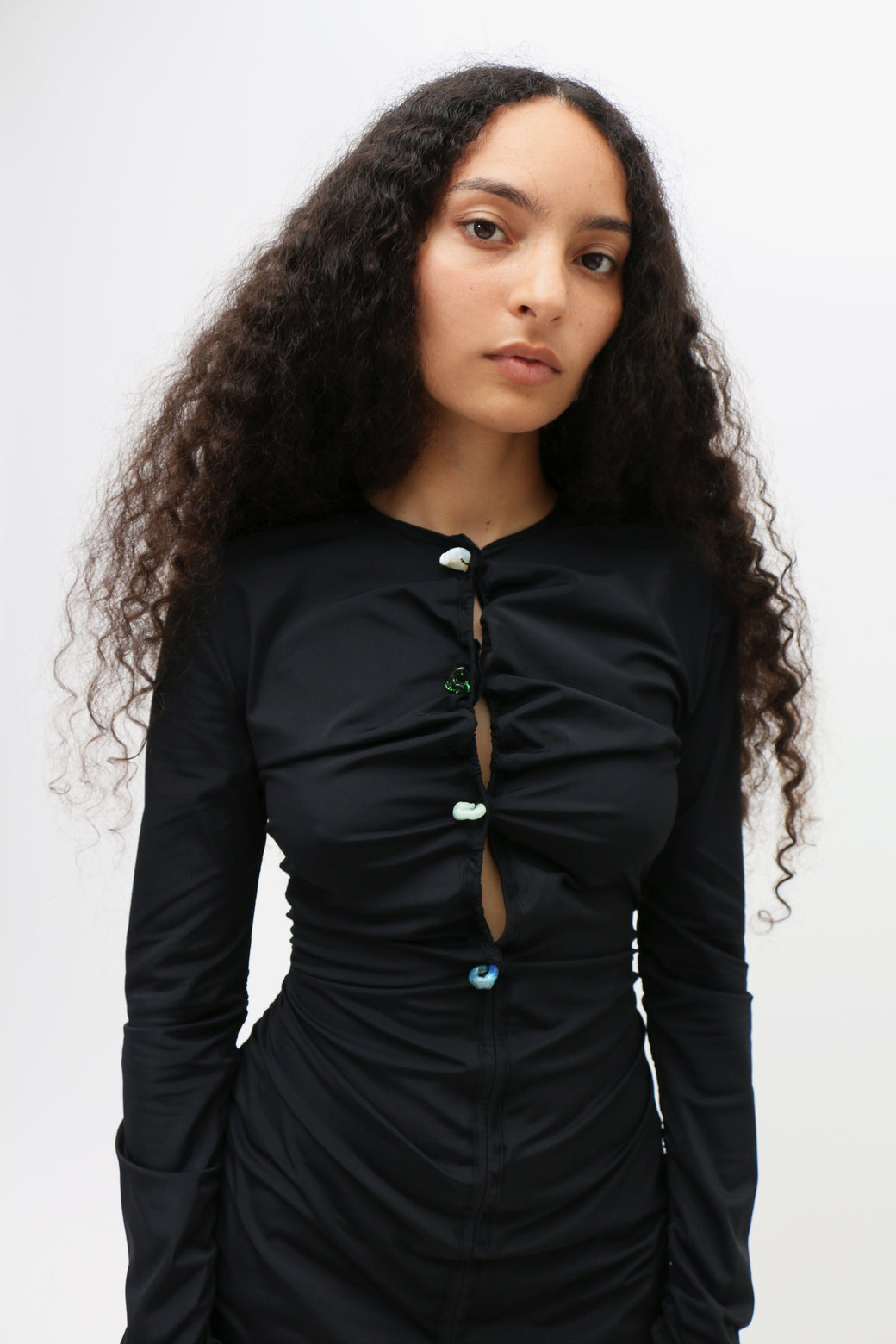Lucille Thivre ~ Bodycon Jersey Mini Dress | MAIMOUN 40 = L Lucille Thivre ~ Bodycon Jersey Mini Dress | MAIMOUN 40 = L