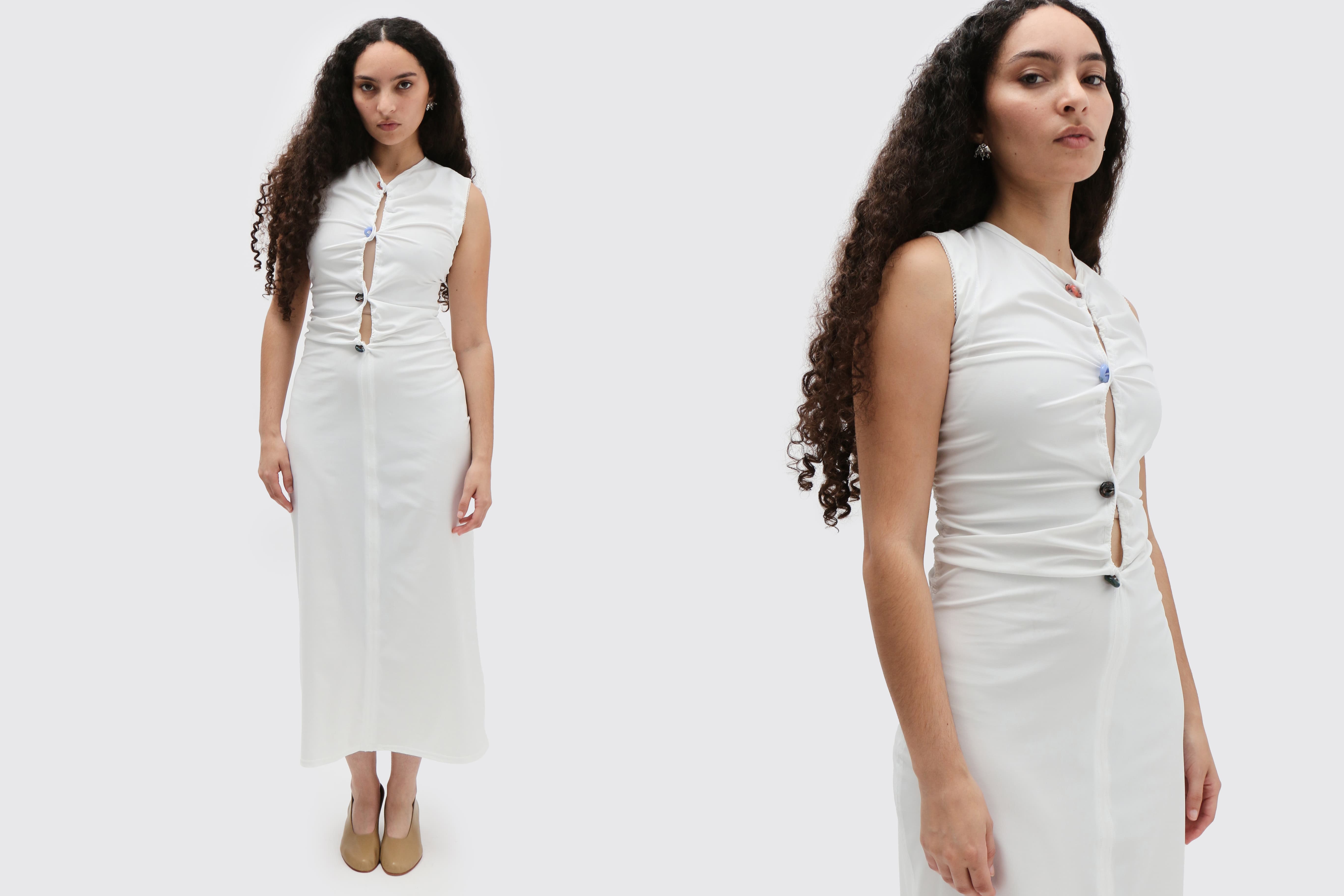 Maimoun Lucille Thièvre Long Cardigan Dress