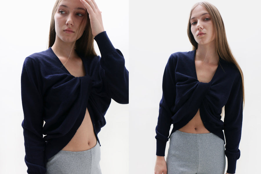 Maimoun Maribaudi Twisted Knit Sweater