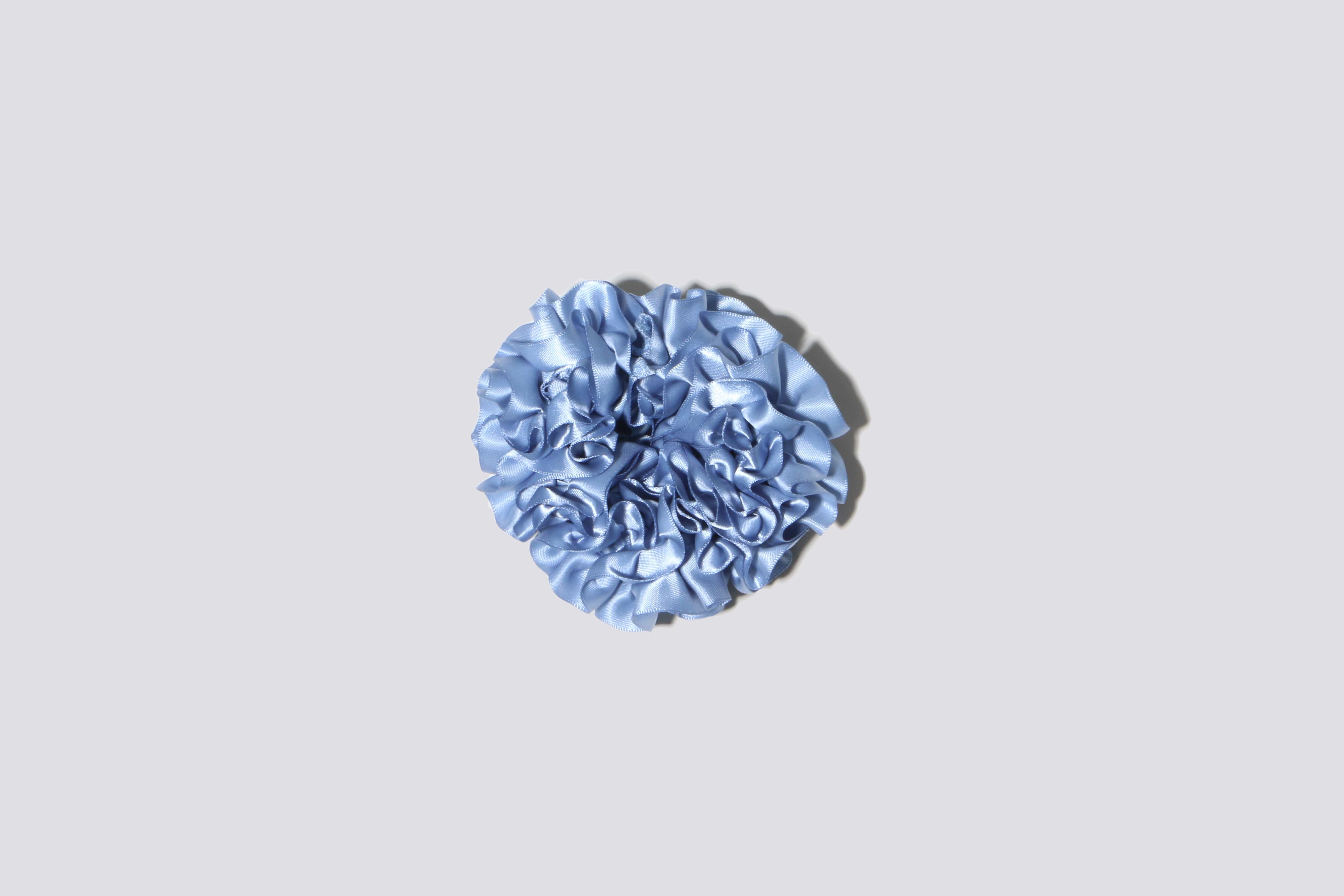 Maimoun Maryam Nassir Zadeh French Blue Carnation Scrunchie