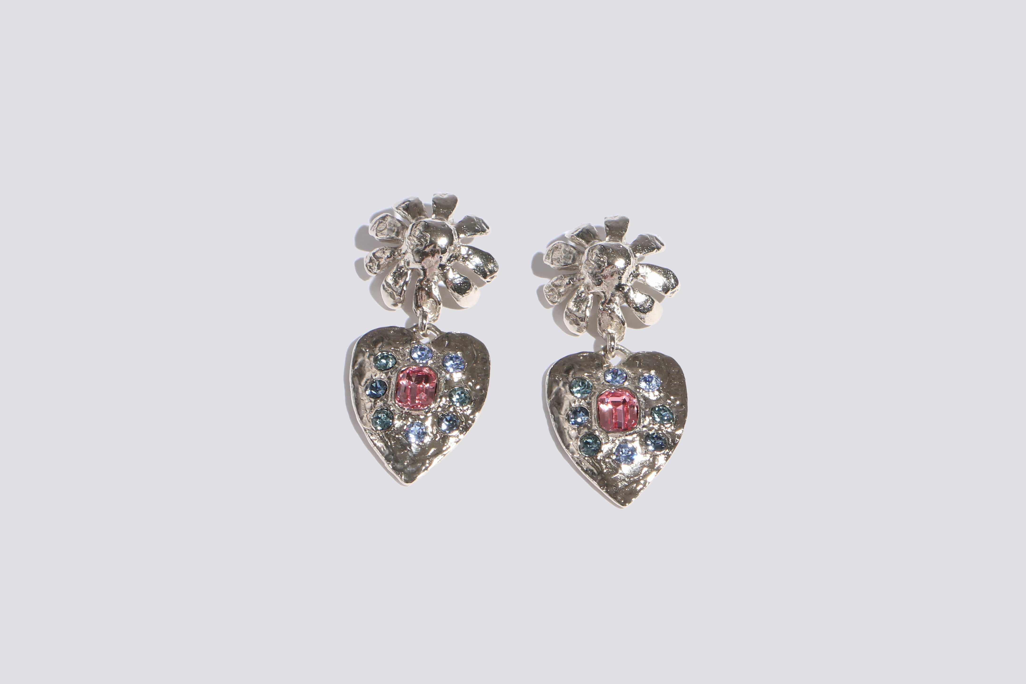 Maimoun Mondo Mondo Silver Tropicana Earrings