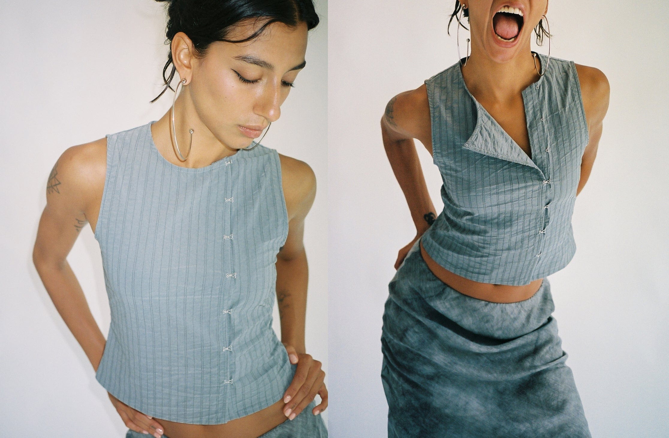 Maimoun Paloma Wool Mufi Grey Top