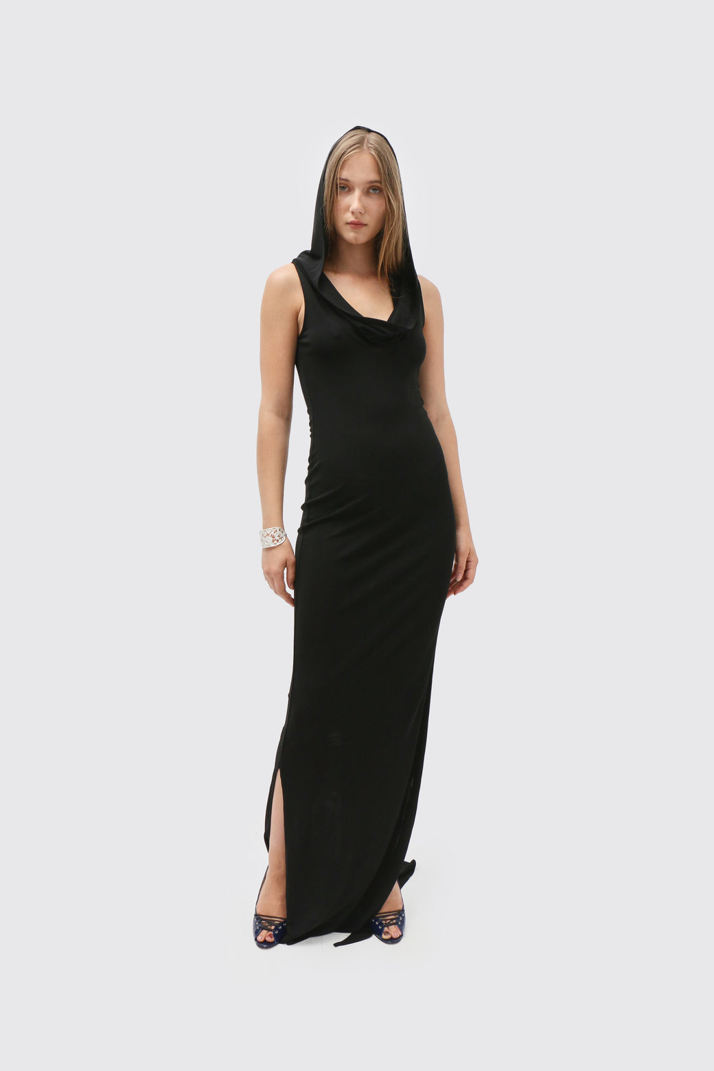 formal hooded dress AFFFAIR