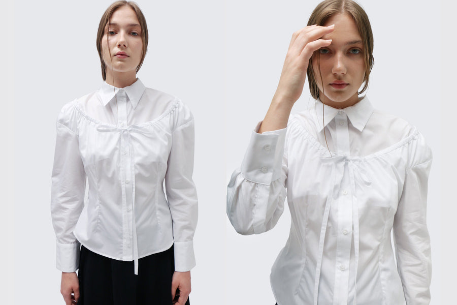 Maimoun Rave Review White Alba Shirt