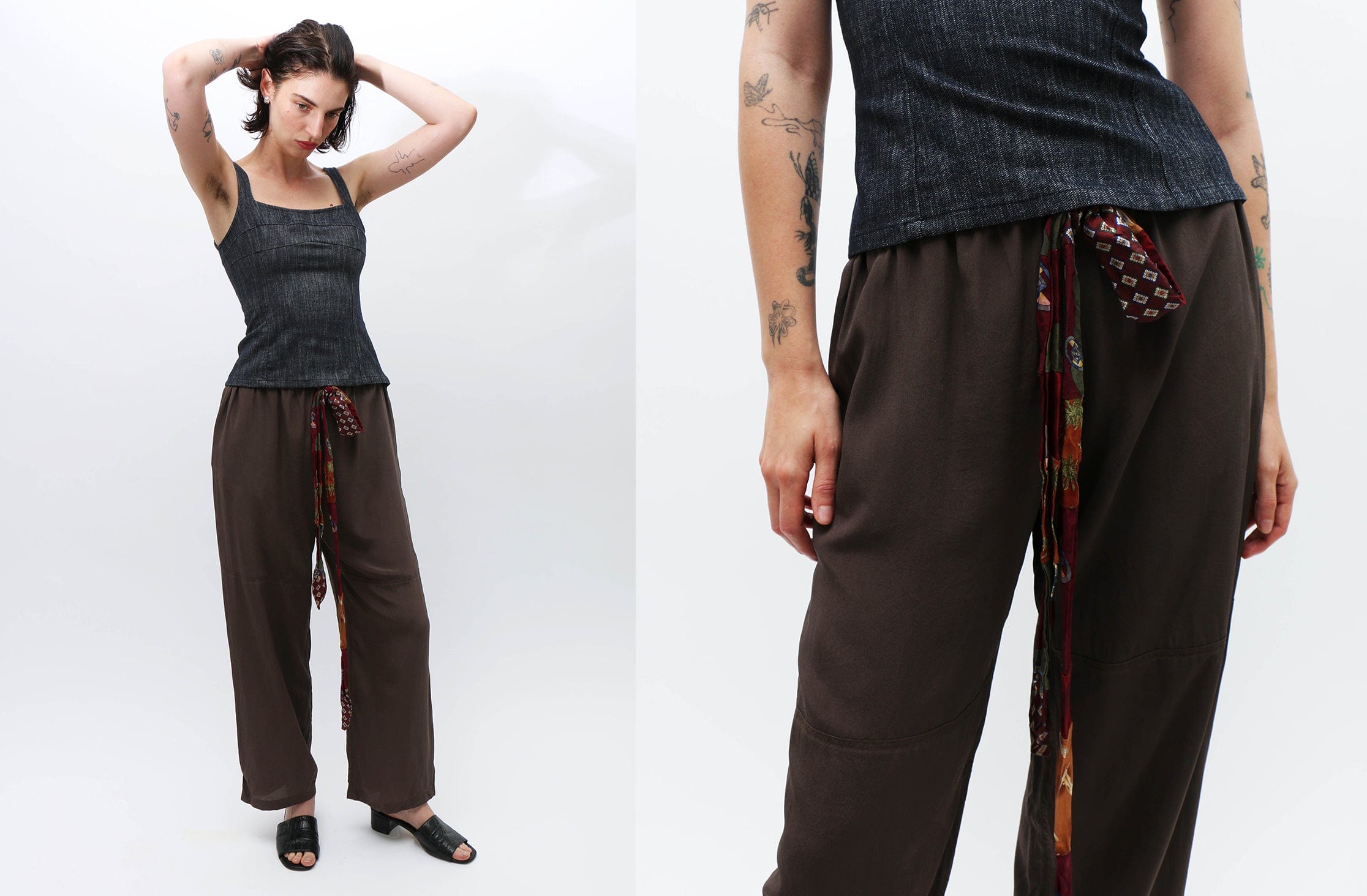 SMEQUEL ズボン SC103 ~ Ash Domain Pants | MAIMOUN