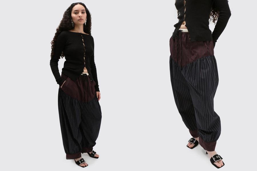 Maimoun SC103 Celestine Stripe Crescent Pants