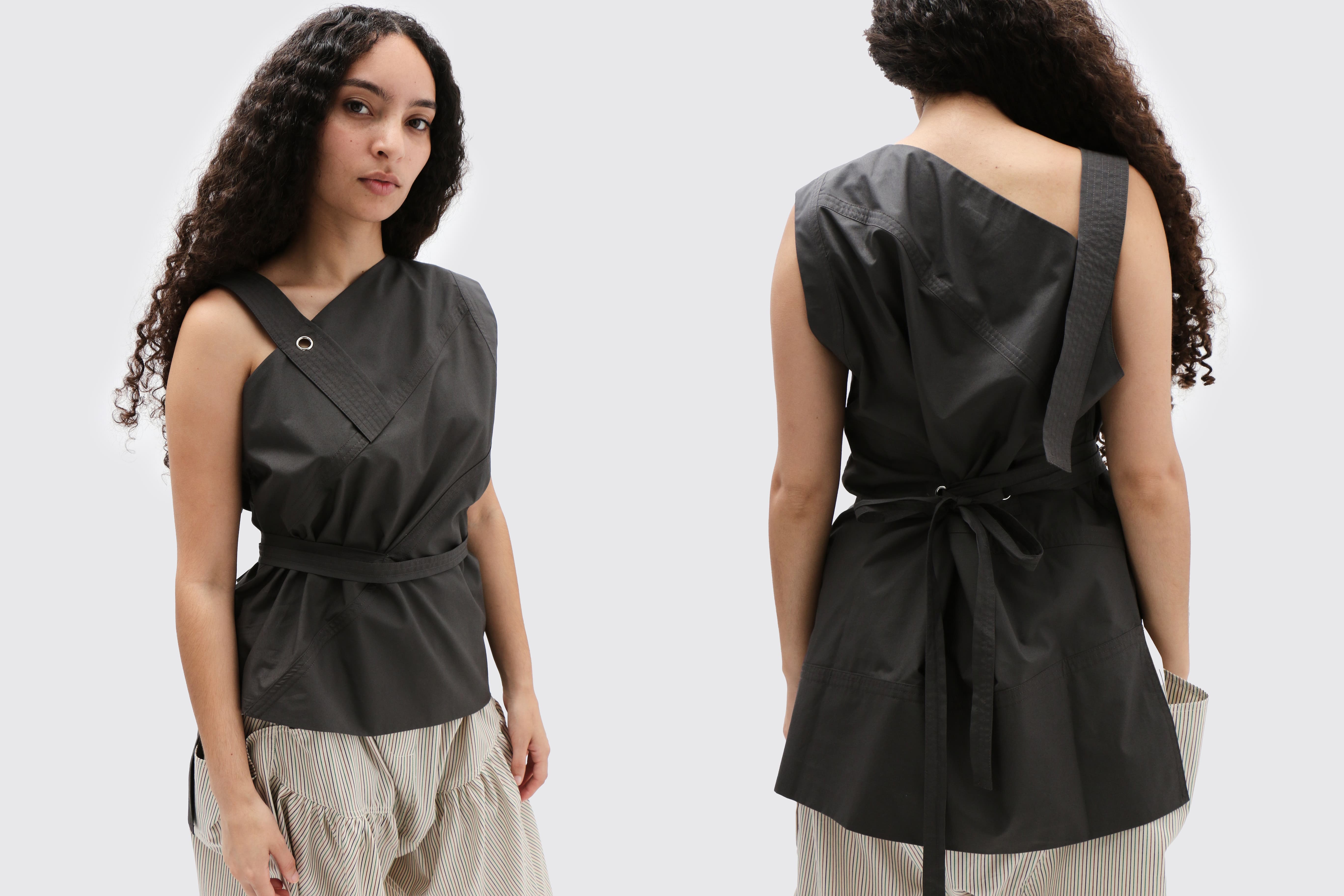 Maglietta Donna Tip Top Super Mamilou – 100% Cotone, Nero Con Stampa Bianca, Taglia M