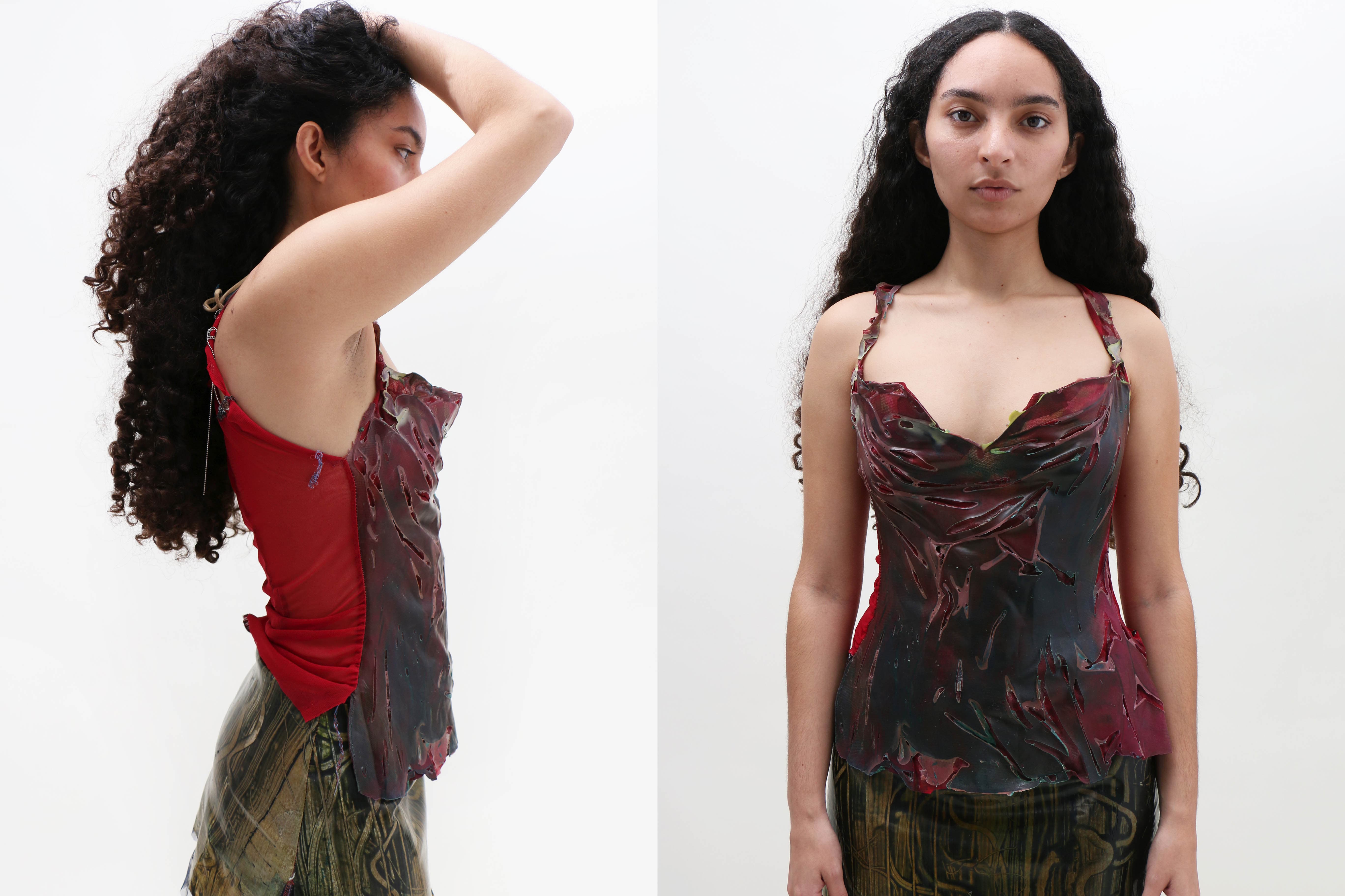 Maimoun SOS SKYN Burgundy Flood Tank