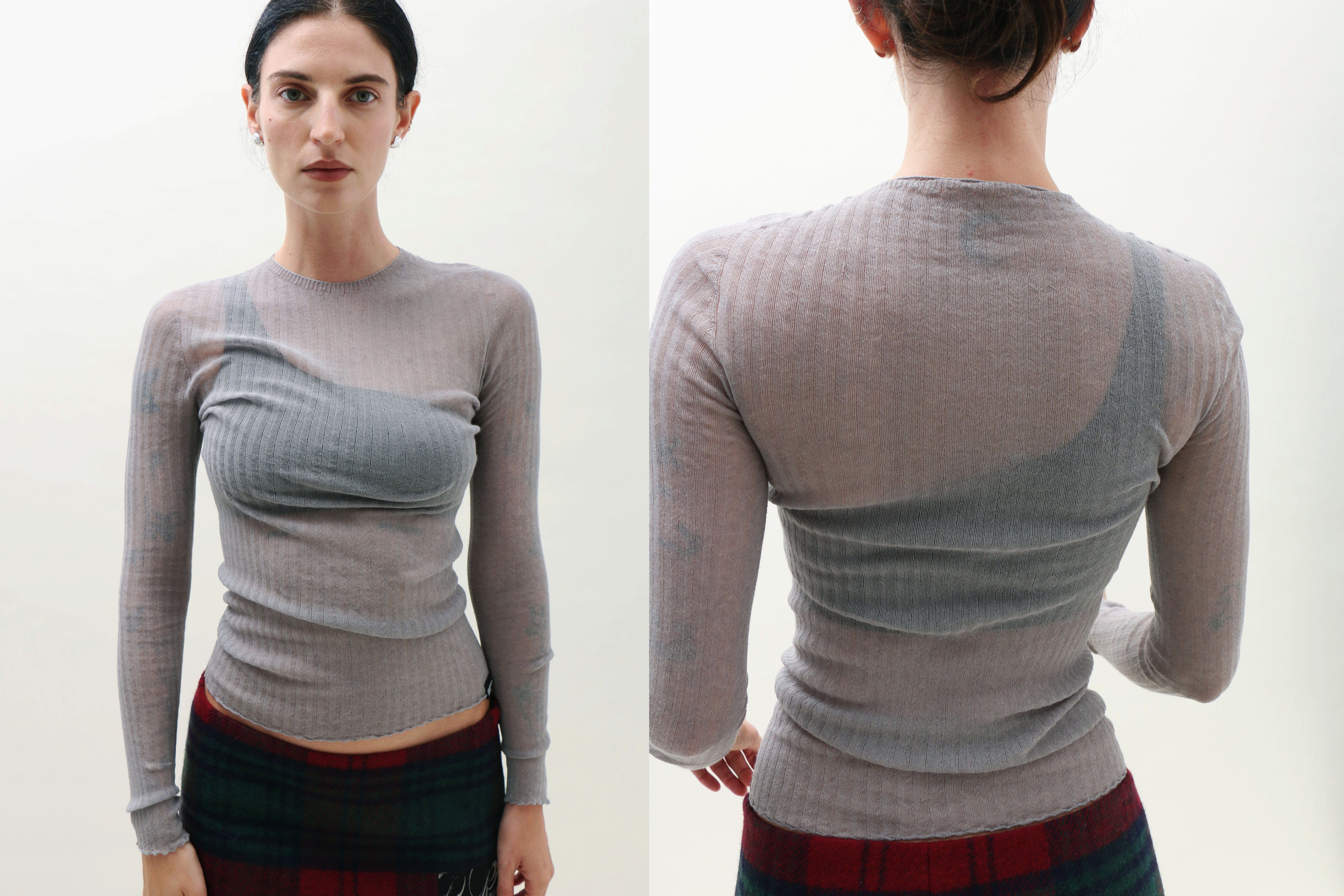 Maimoun Standard Issue Drizzle Tulle Top