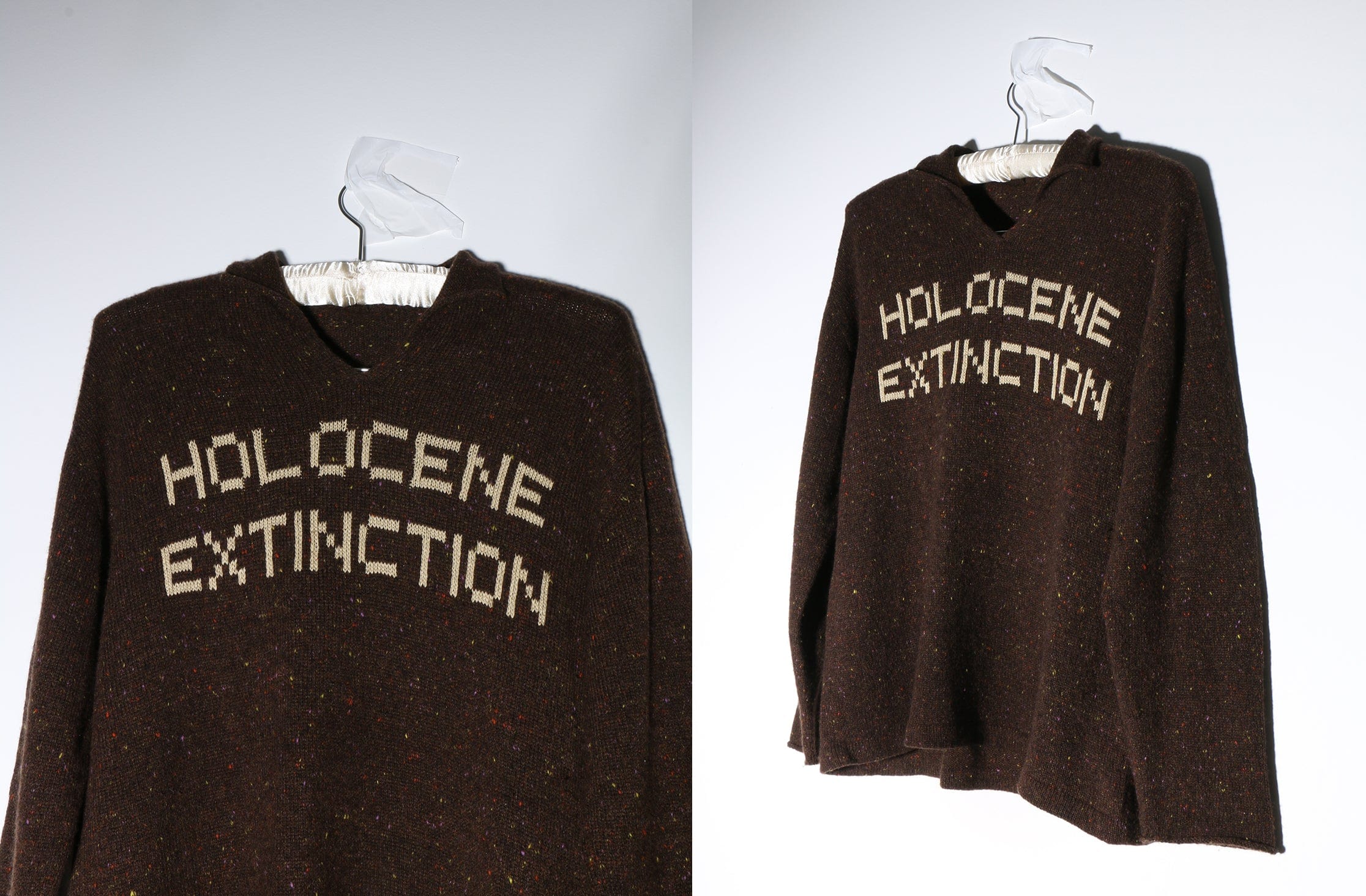 Maimoun Summon Elemental Brown Cashmere Sweater