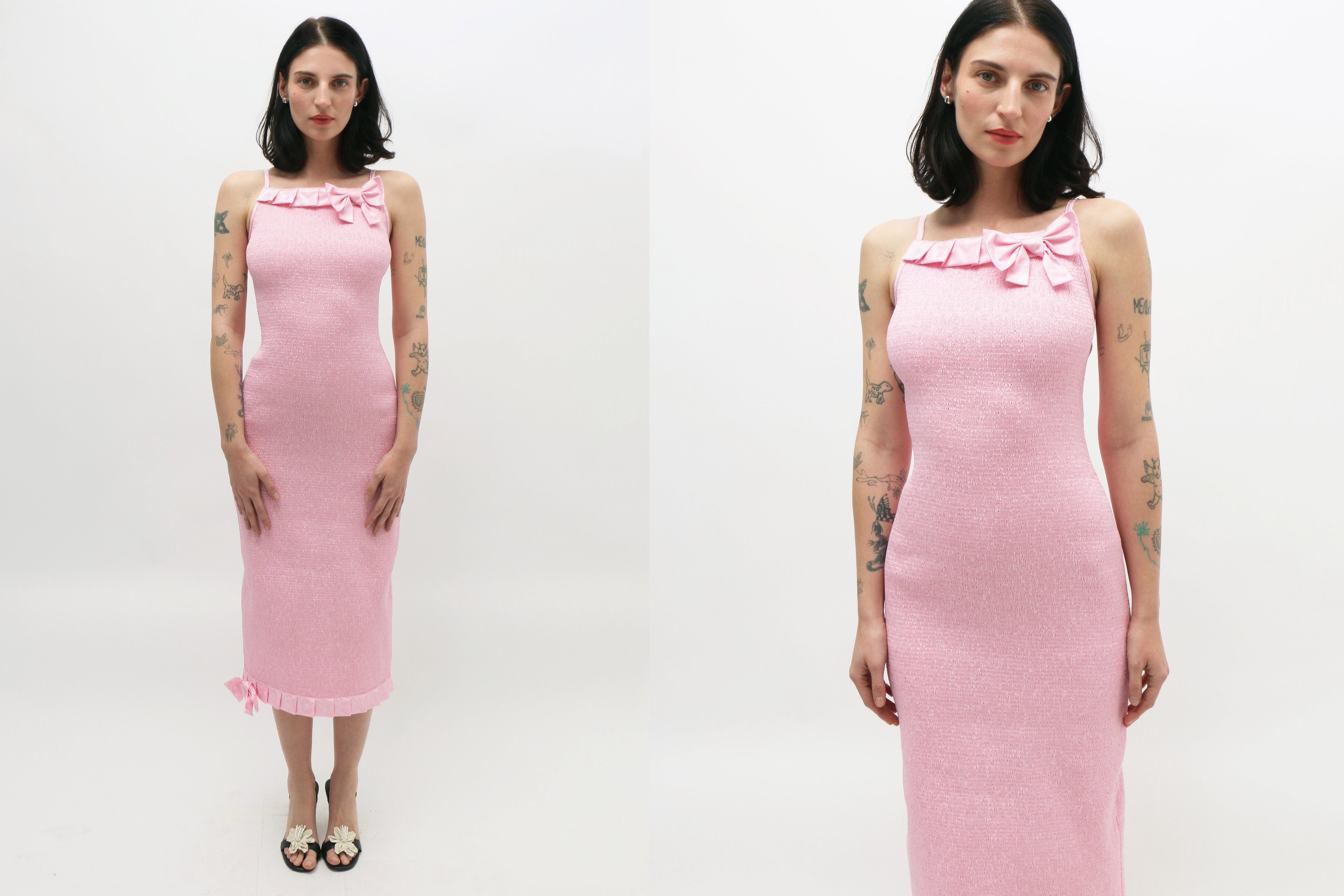 Superyaya ~ Sweet Pink Audrey Dress | MAIMOUN
