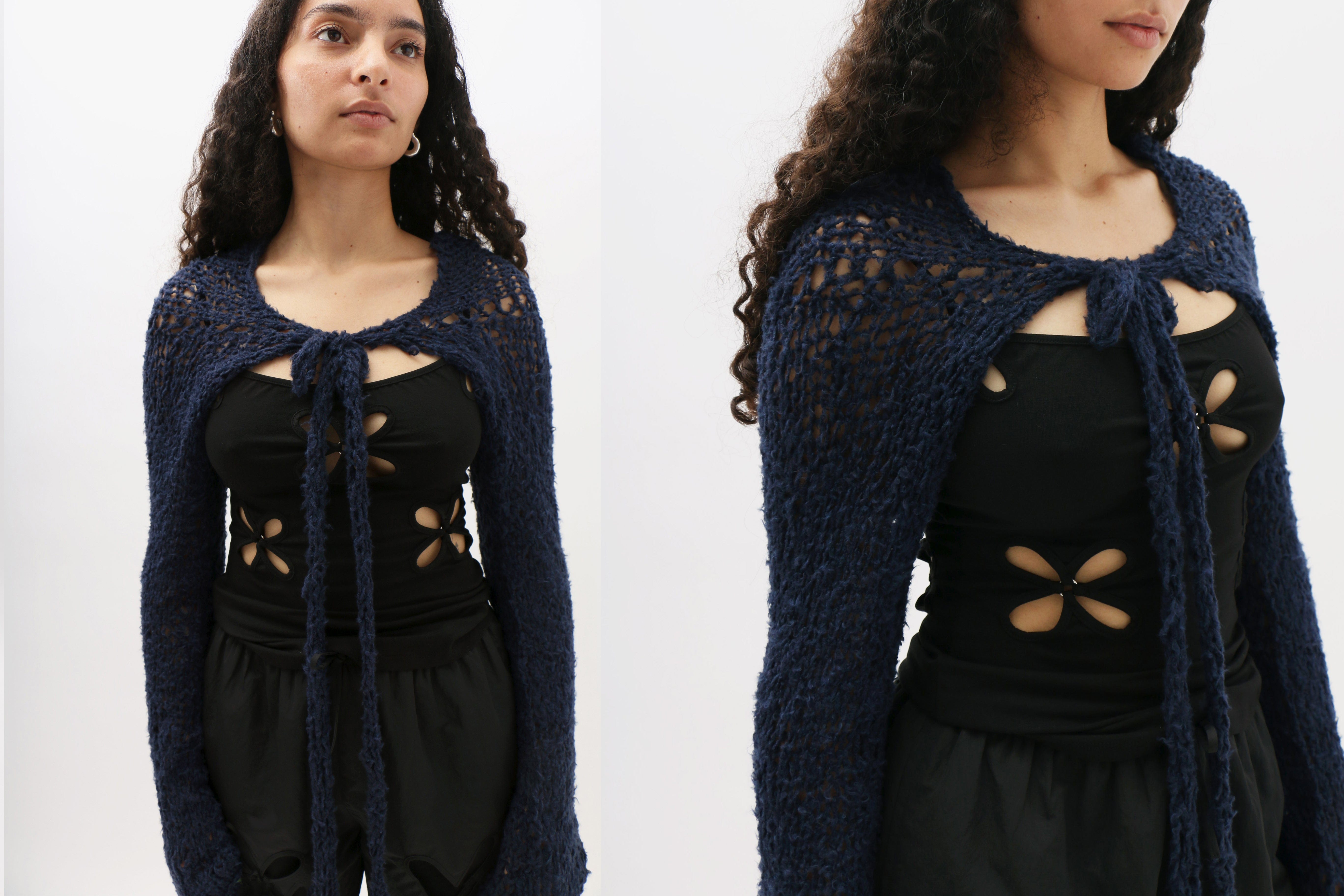 Maimoun Vaisseau Navy Soft Bolero