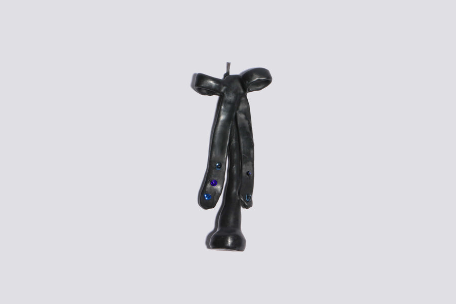Maimoun Wax Charms Black Electric Candle