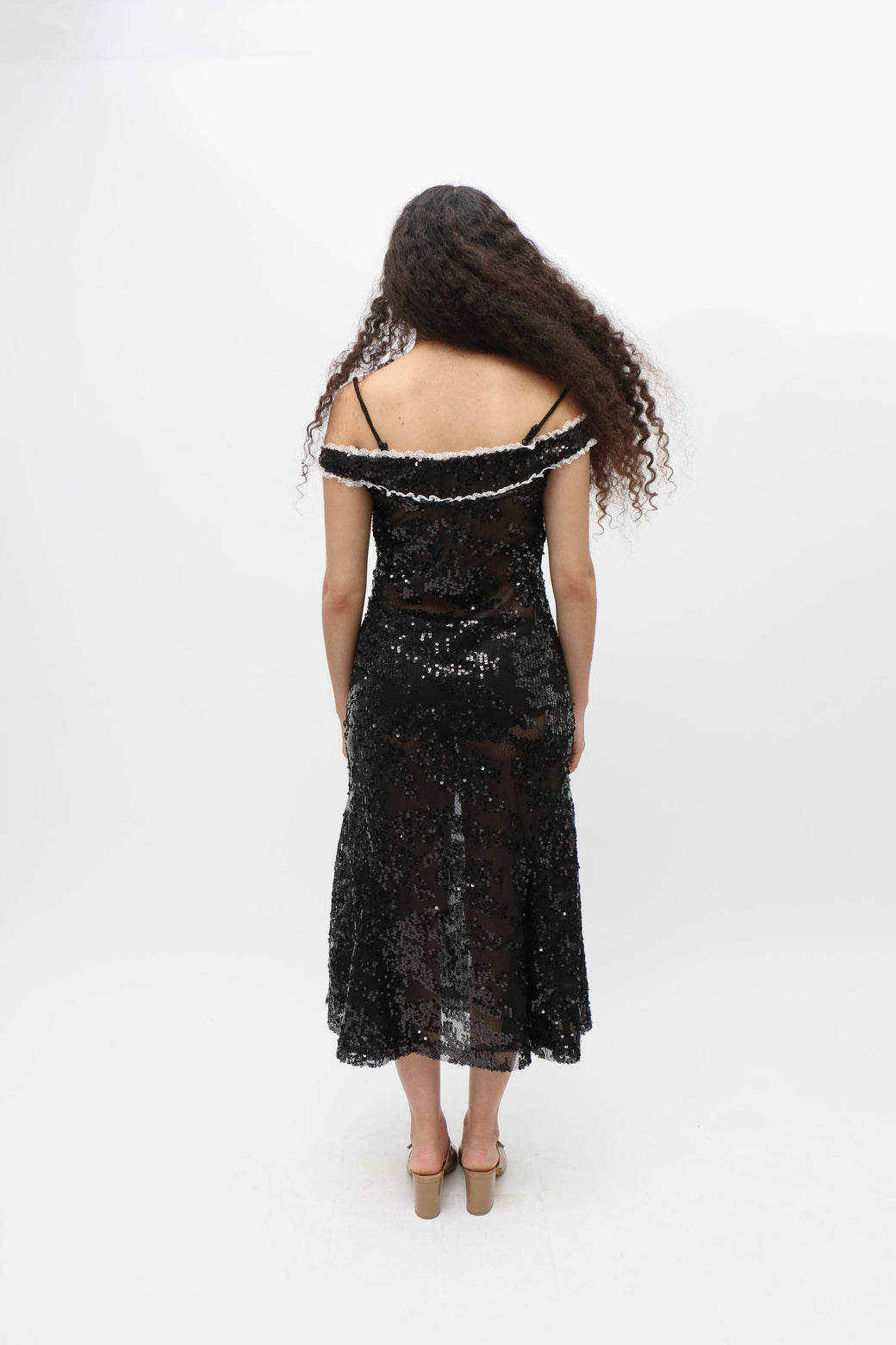 Yuhan Wang ~ Off Shoulder Sequin Dress | MAIMOUN Yuhan Wang ~ Off Shoulder Sequin Dress | MAIMOUN