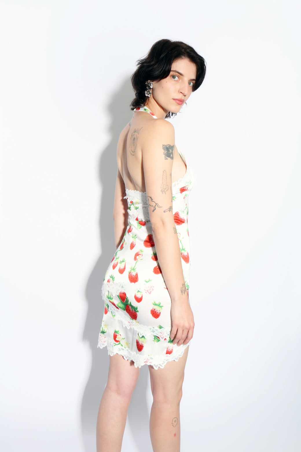 strawberry lace dress Strawberry Laces Lace-Up Dress Pattern PDF