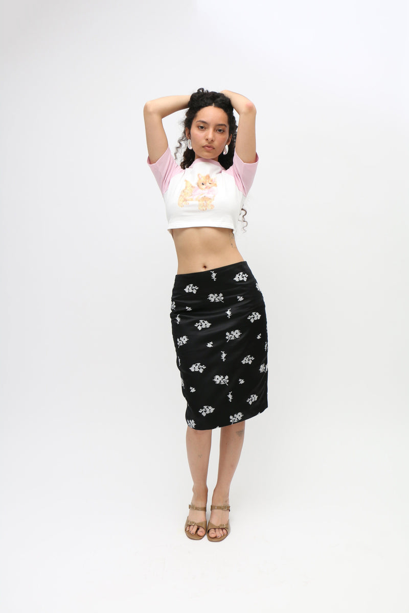 Yuhan Wang ~ Cat Raglan Tee | MAIMOUN