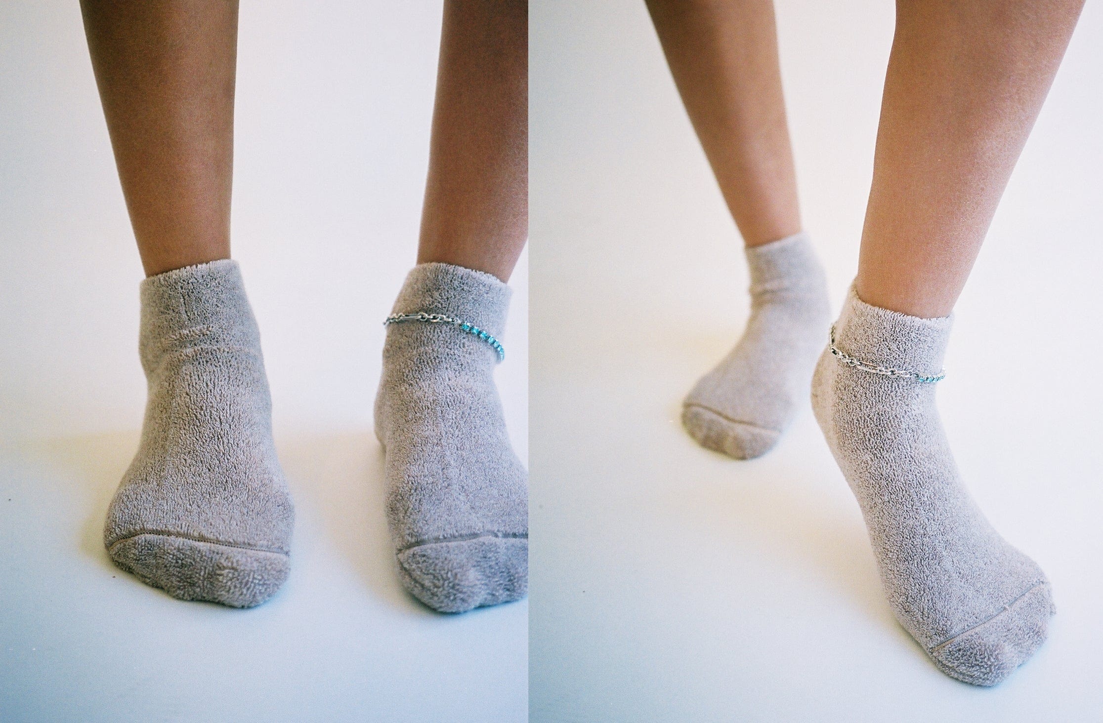 Maimoun Baserange Haptic Ankle Buckle Socks